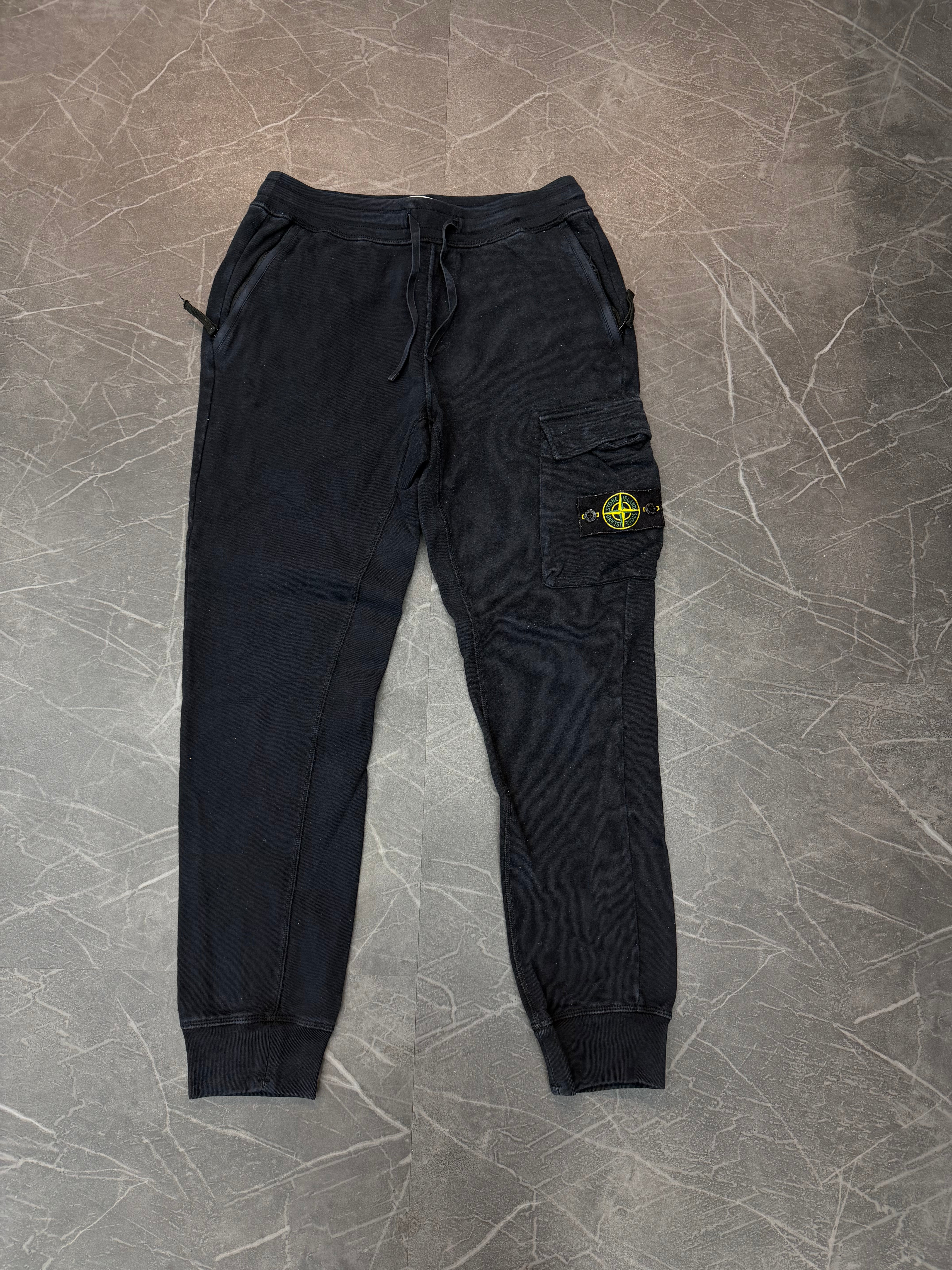 Stone Island Sweatpants “Washed Navy”