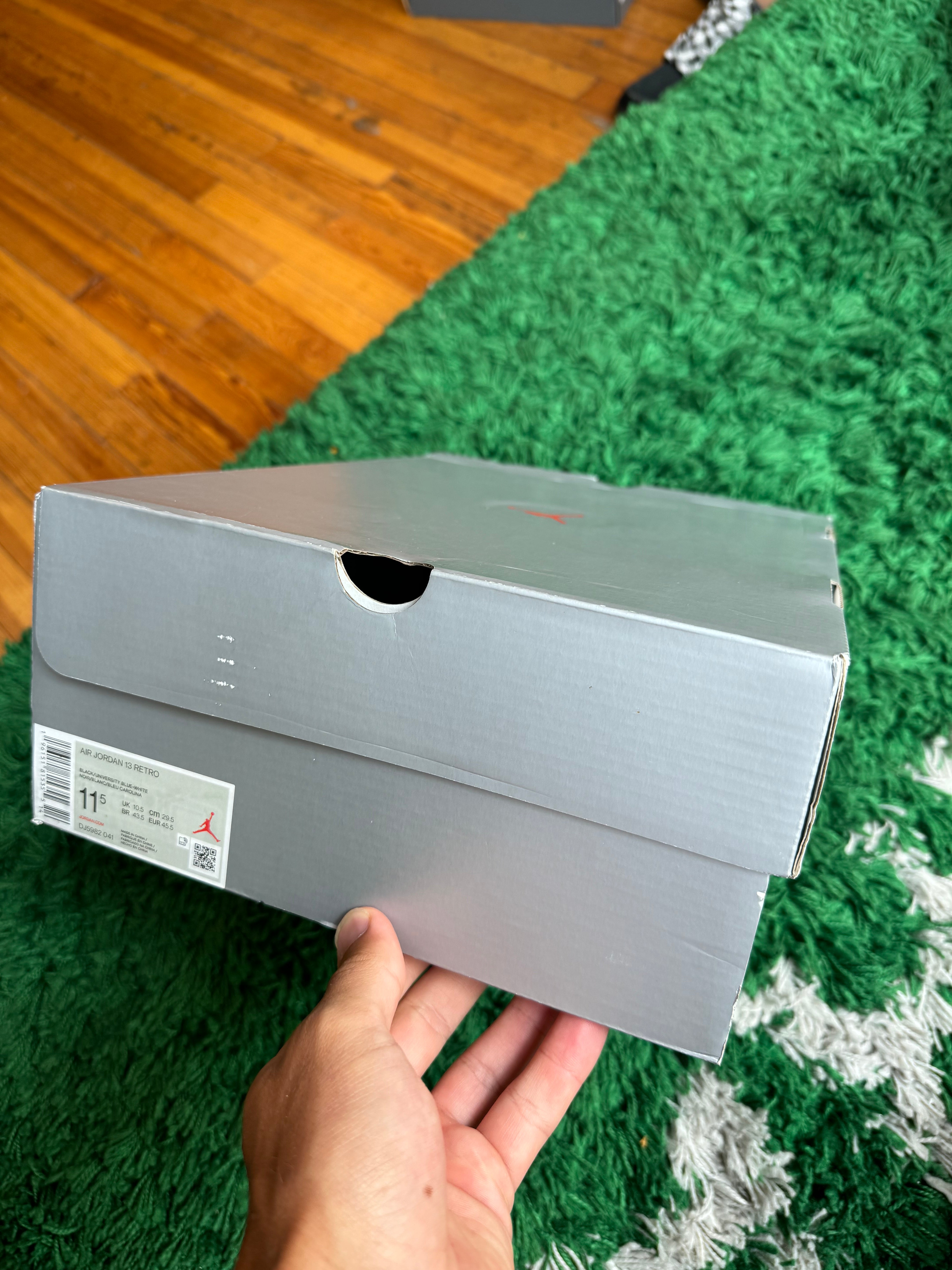 Jordan 13 “Black University Blue”