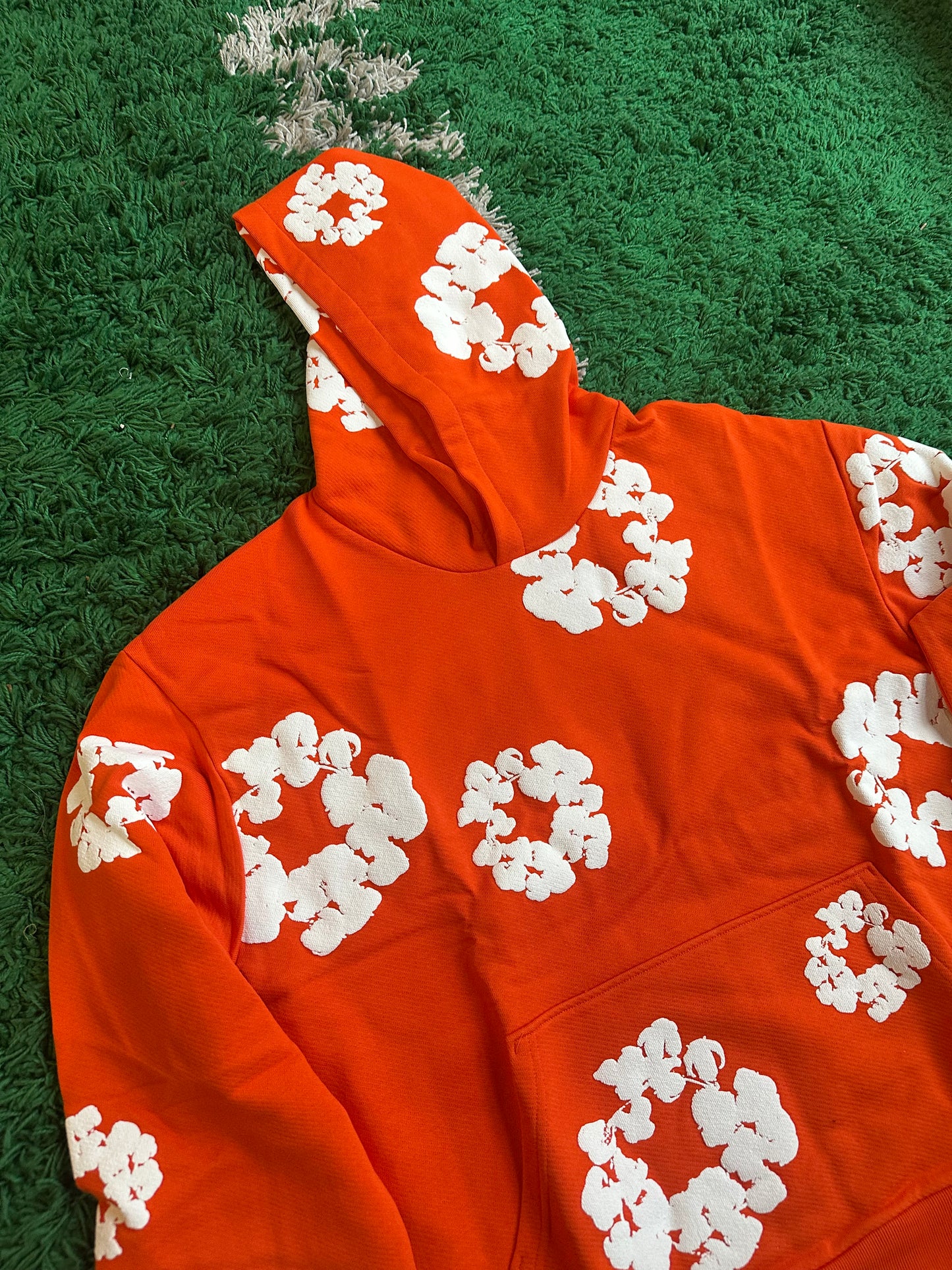 Denim Tears Cotton Wreath Hoodie “Orange”