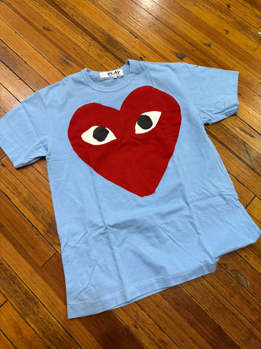 CDG Play Tee “Light Blue”