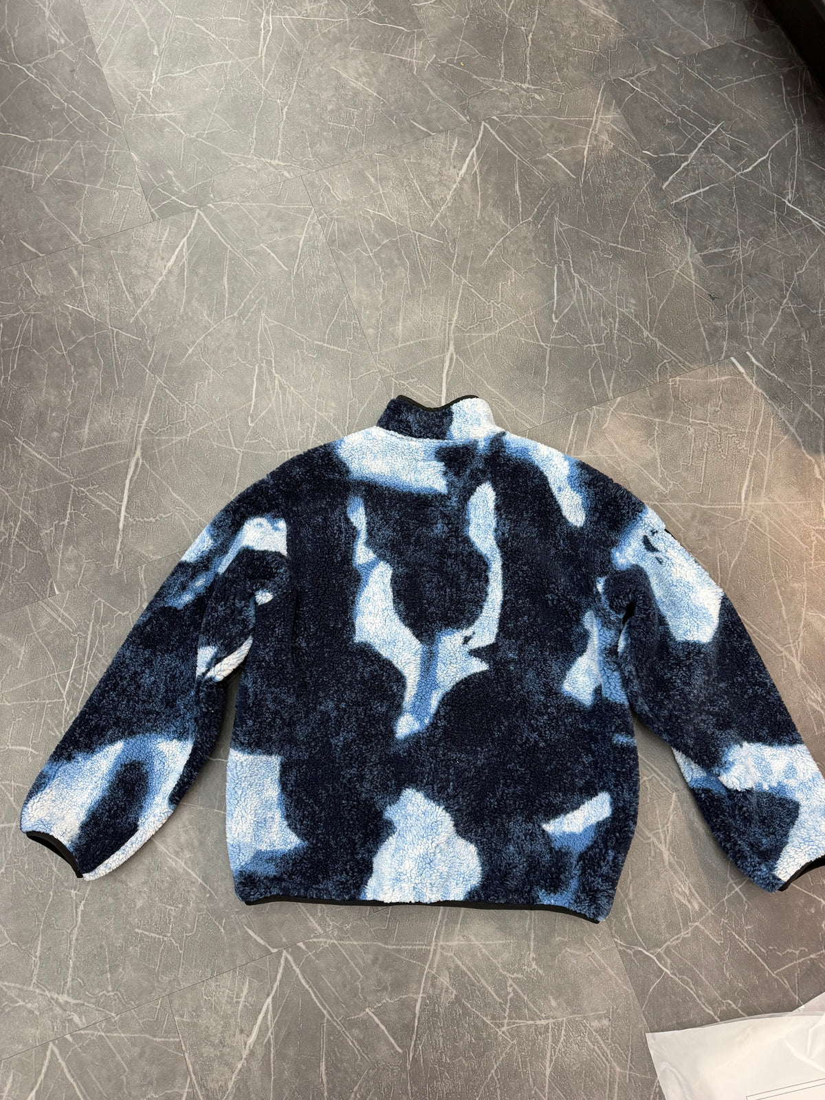 Supreme x The North Face Fleece Jacket “Bleached Denim”