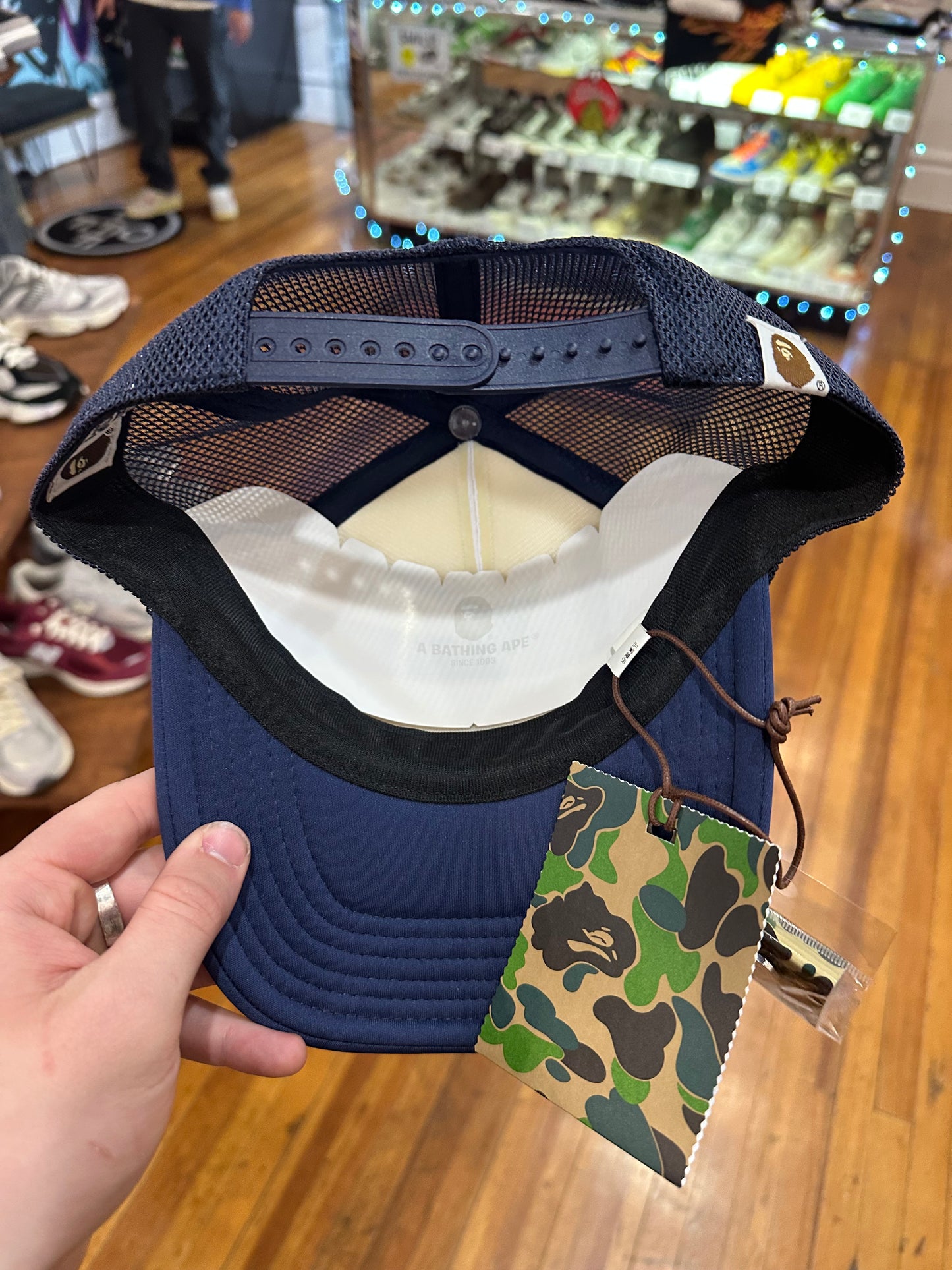 Bape Trucker “Blue”