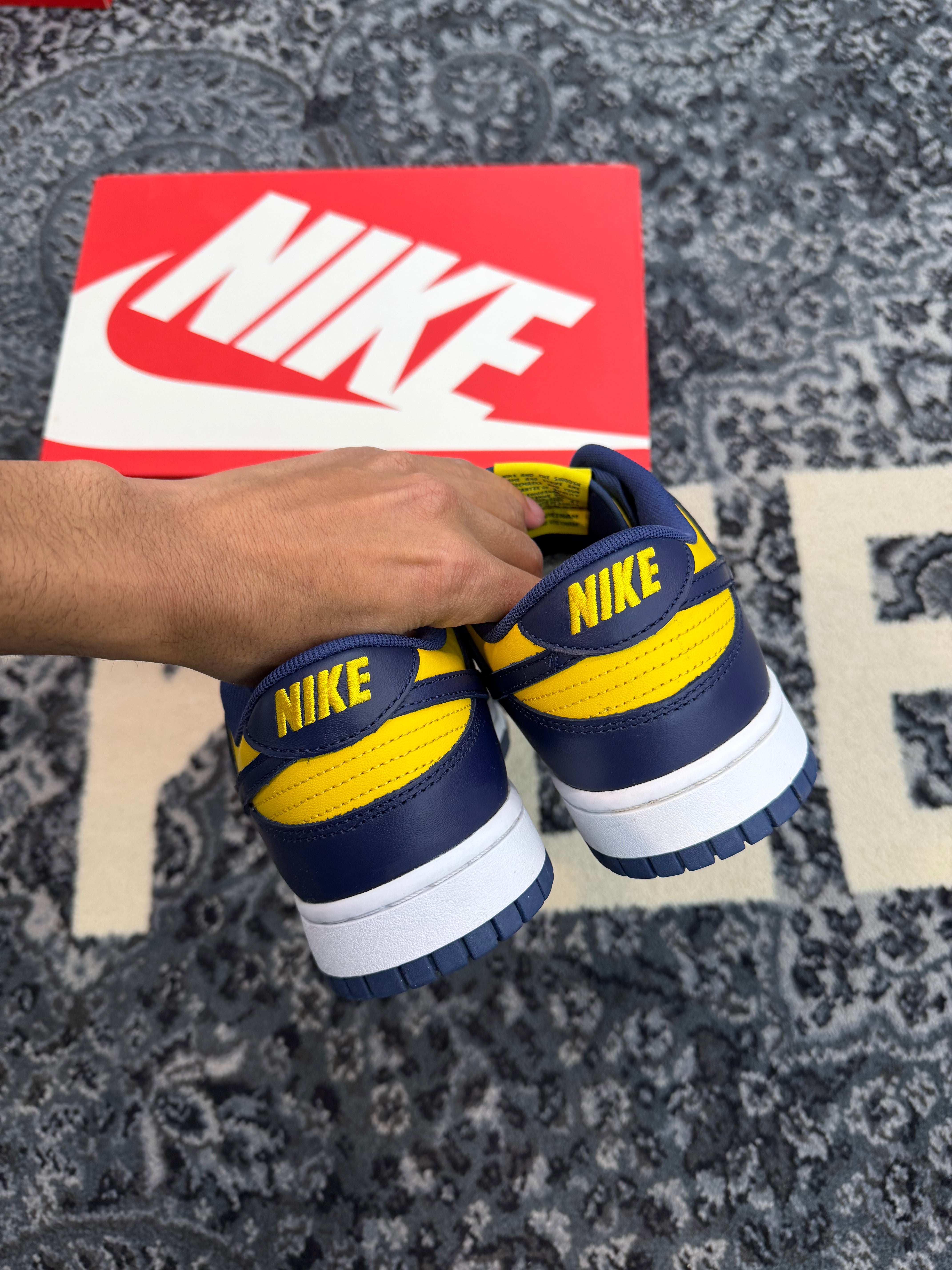 Nike Dunk Low “Michigan”