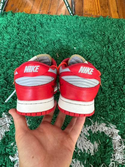Off-White Dunk Low “University Red”