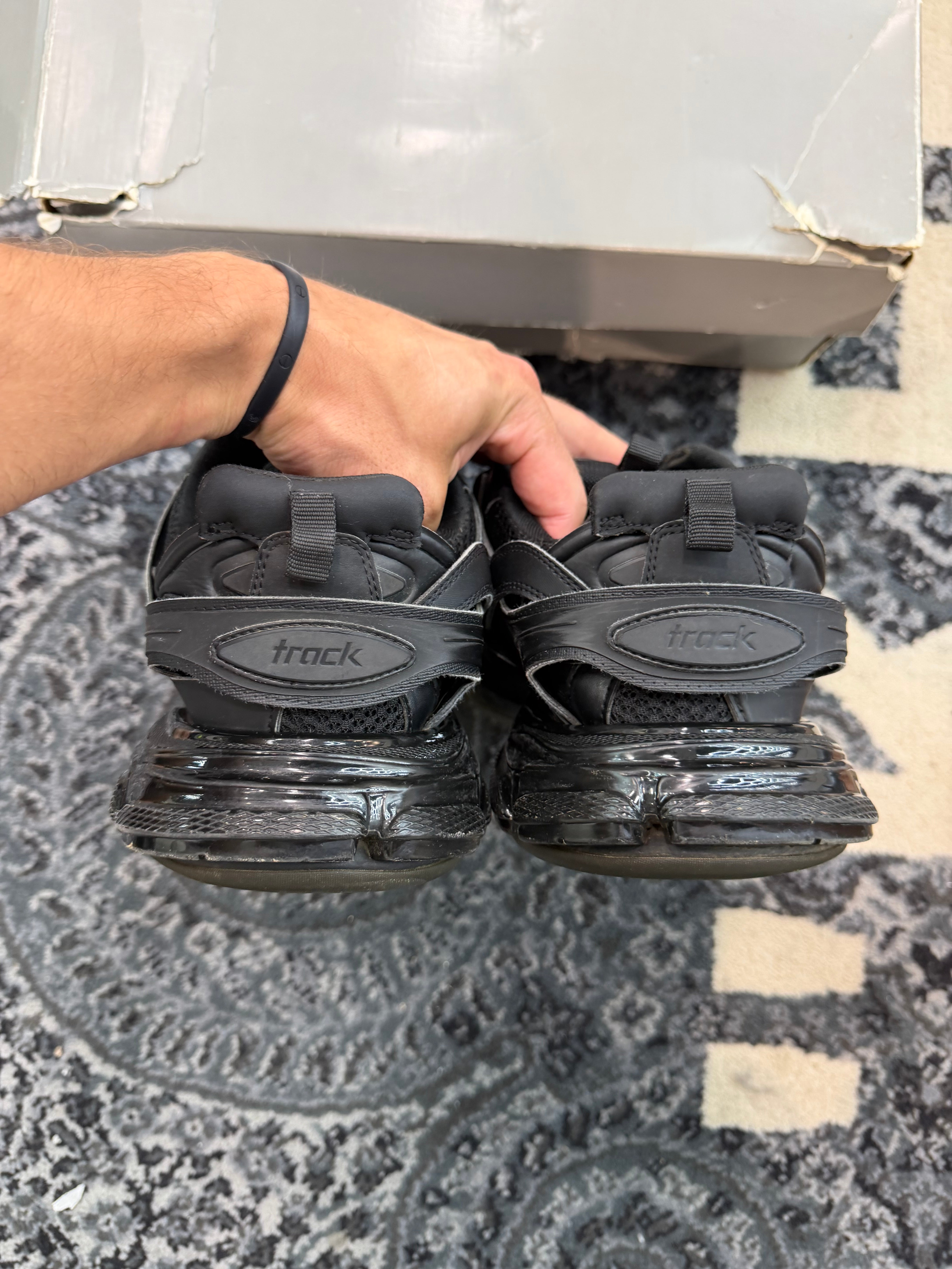 Balenciaga Track “Black Gloss”