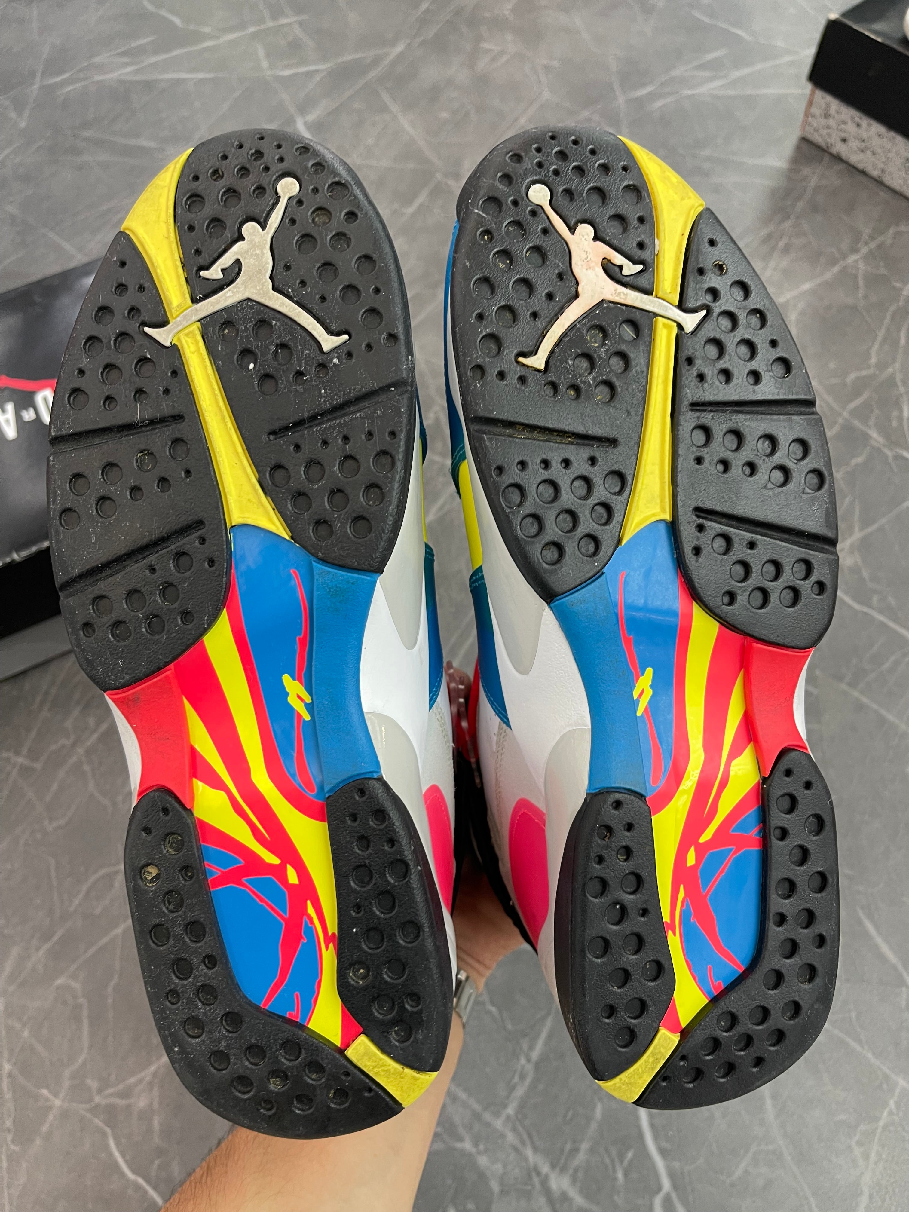 Jordan 8 “White Multicolor”
