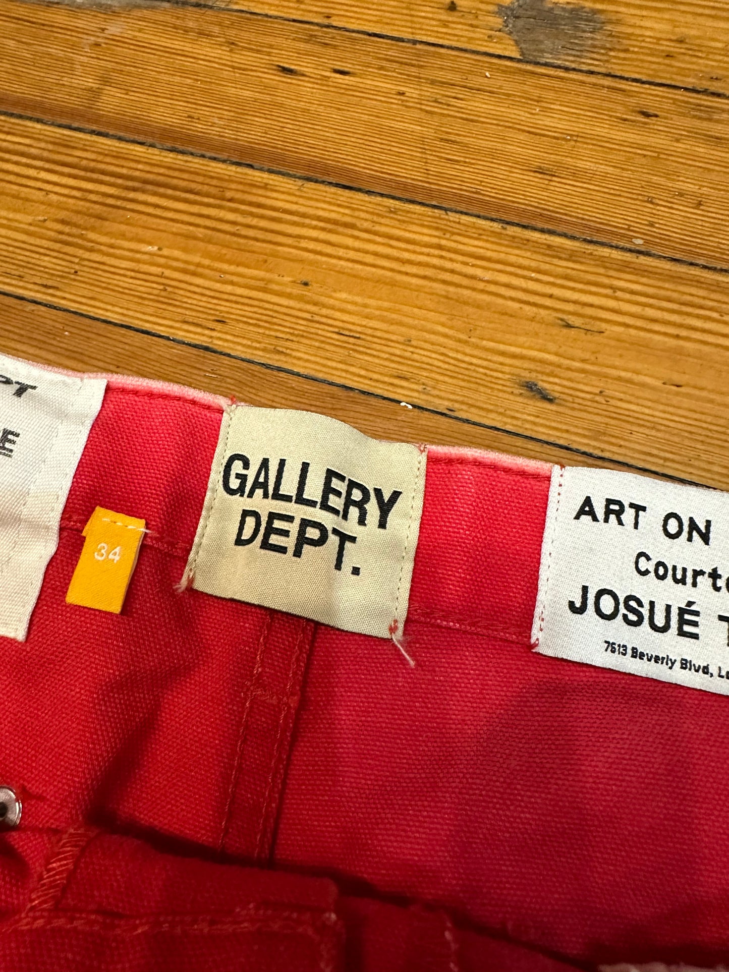 Gallery Dept Carpenter Flairs “Red”