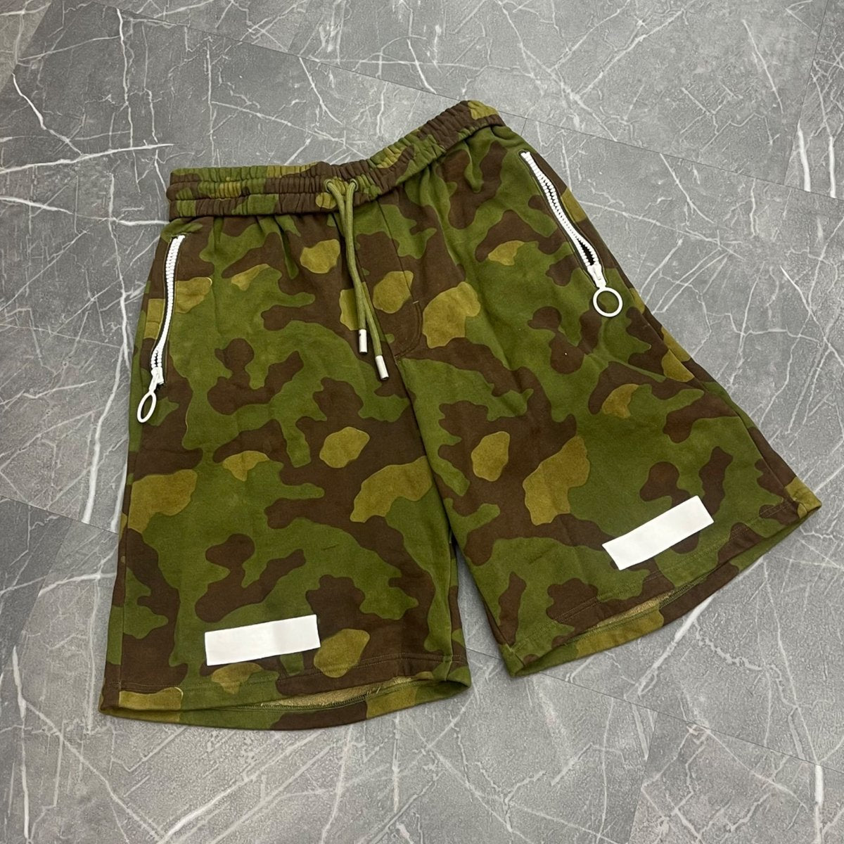Off White Diagonal All Over Shorts "Camo" - Image 2