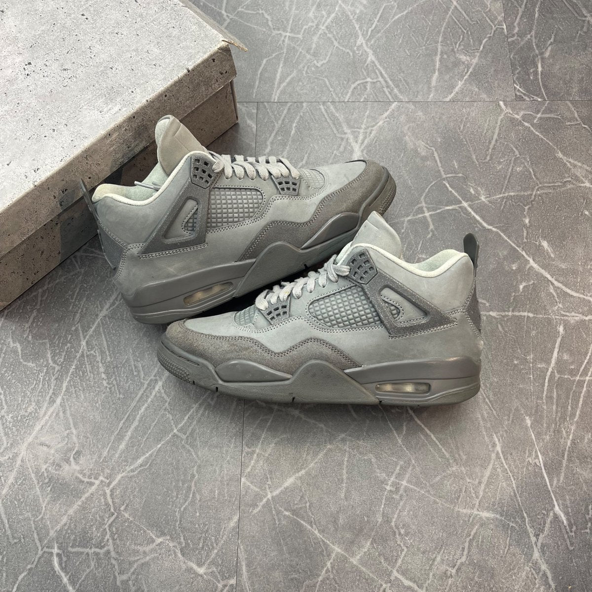 Jordan 4 Retro SE Paris Olympics Wet Cement (Size 9) (Lightly Worn)