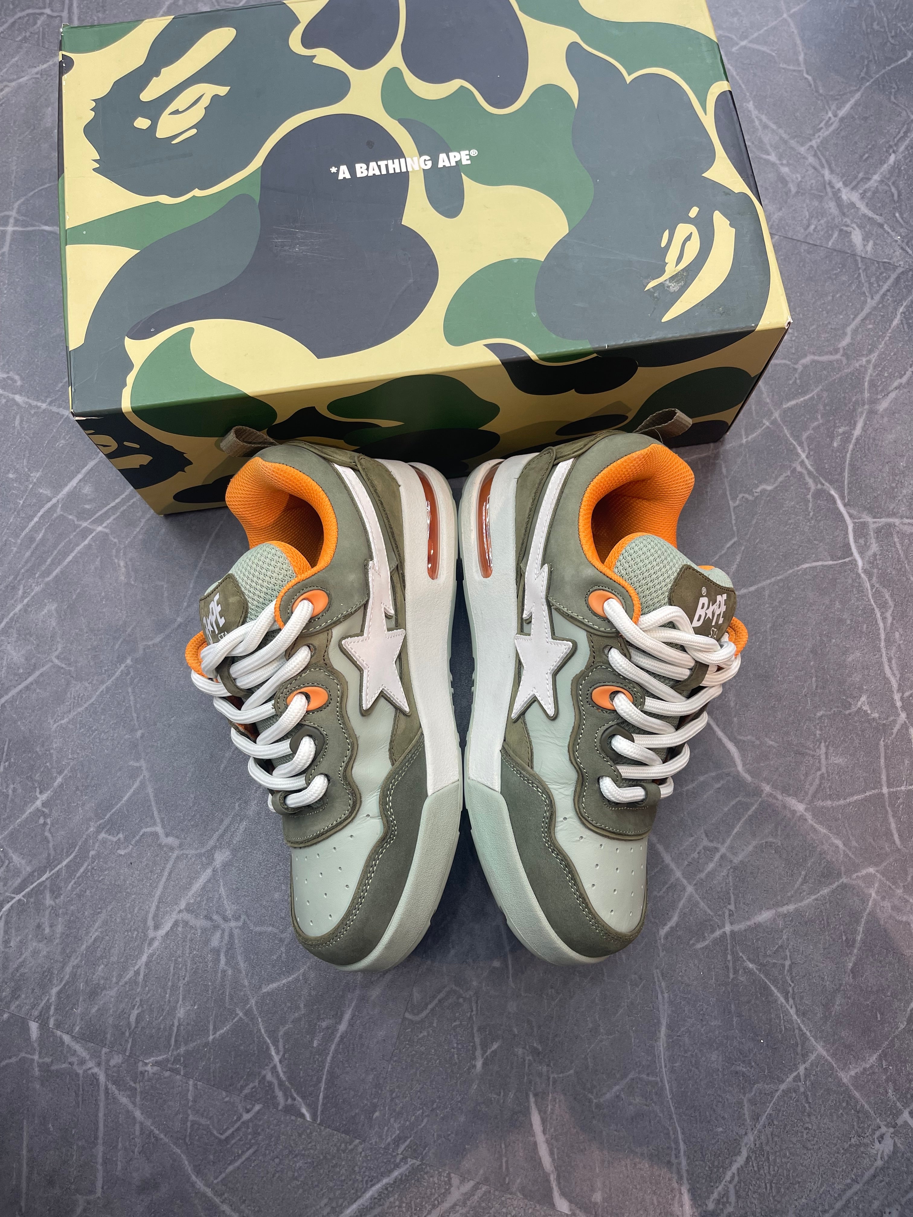 Bape Flip Sta “Olive Drab”