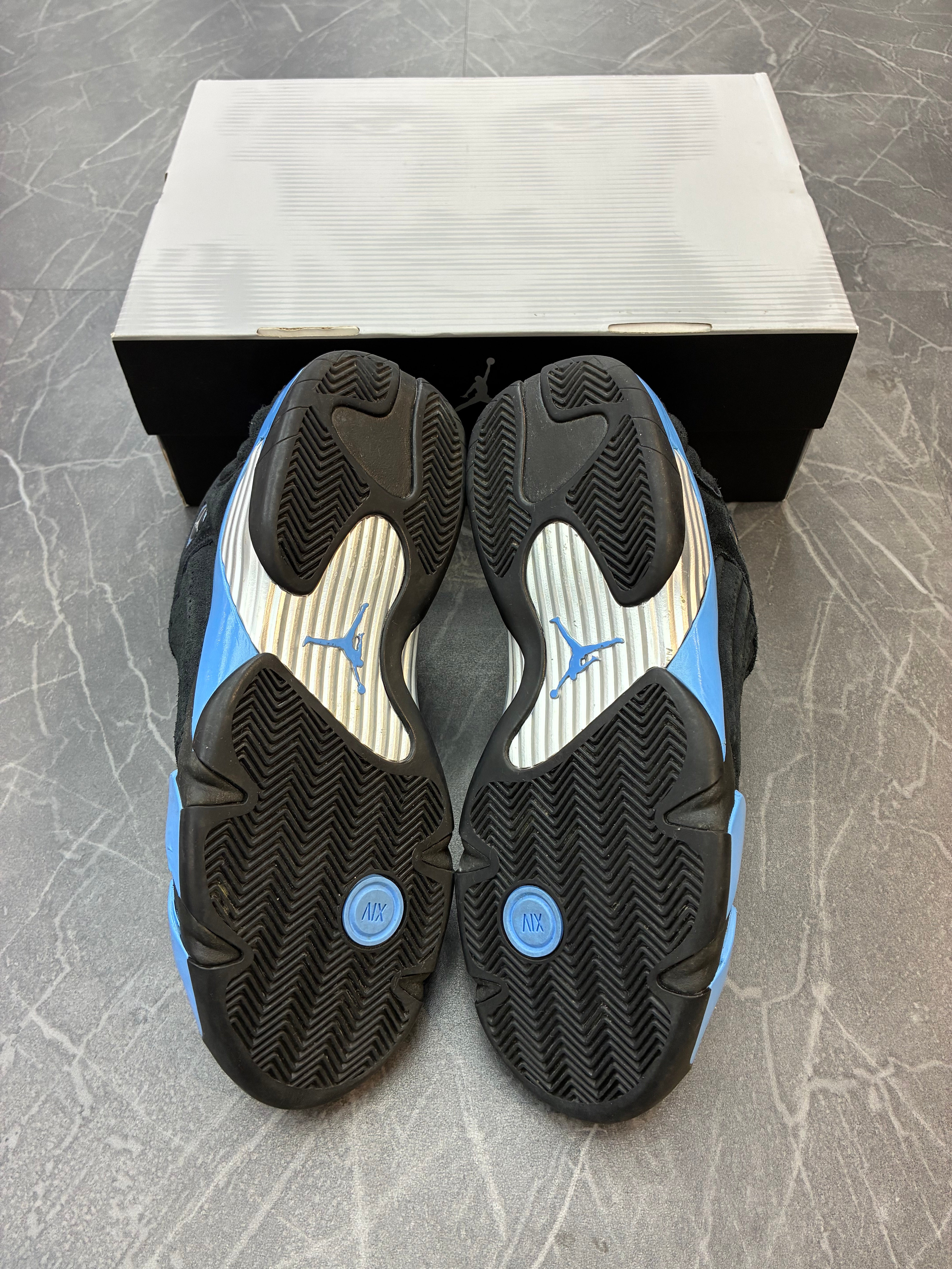 Jordan 14 “Black University Blue”