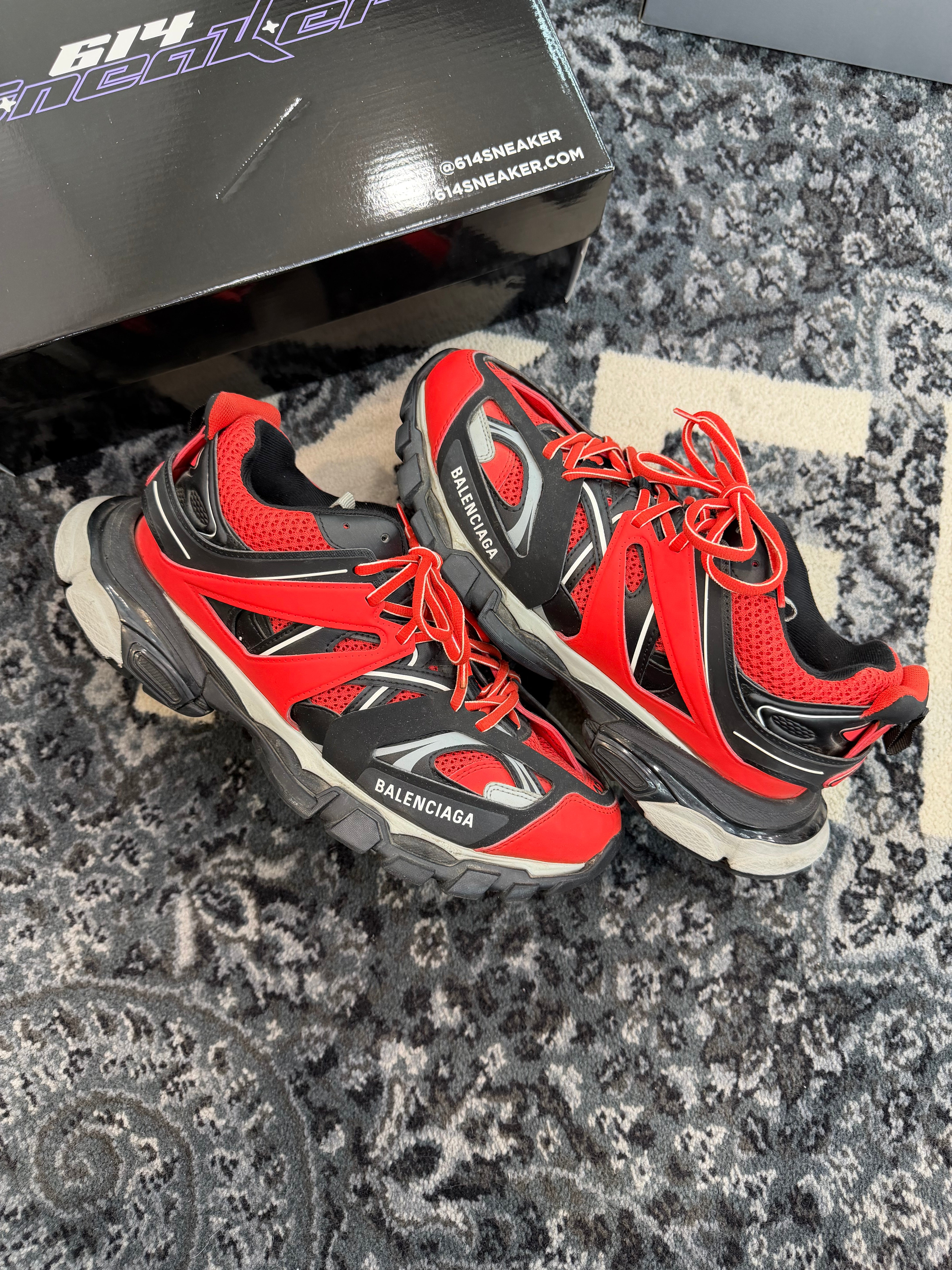 Balenciaga Track Runner “Red Black”