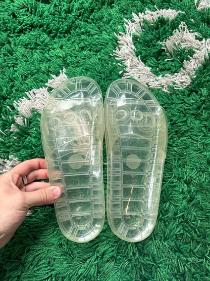 Gucci Transparent Slides