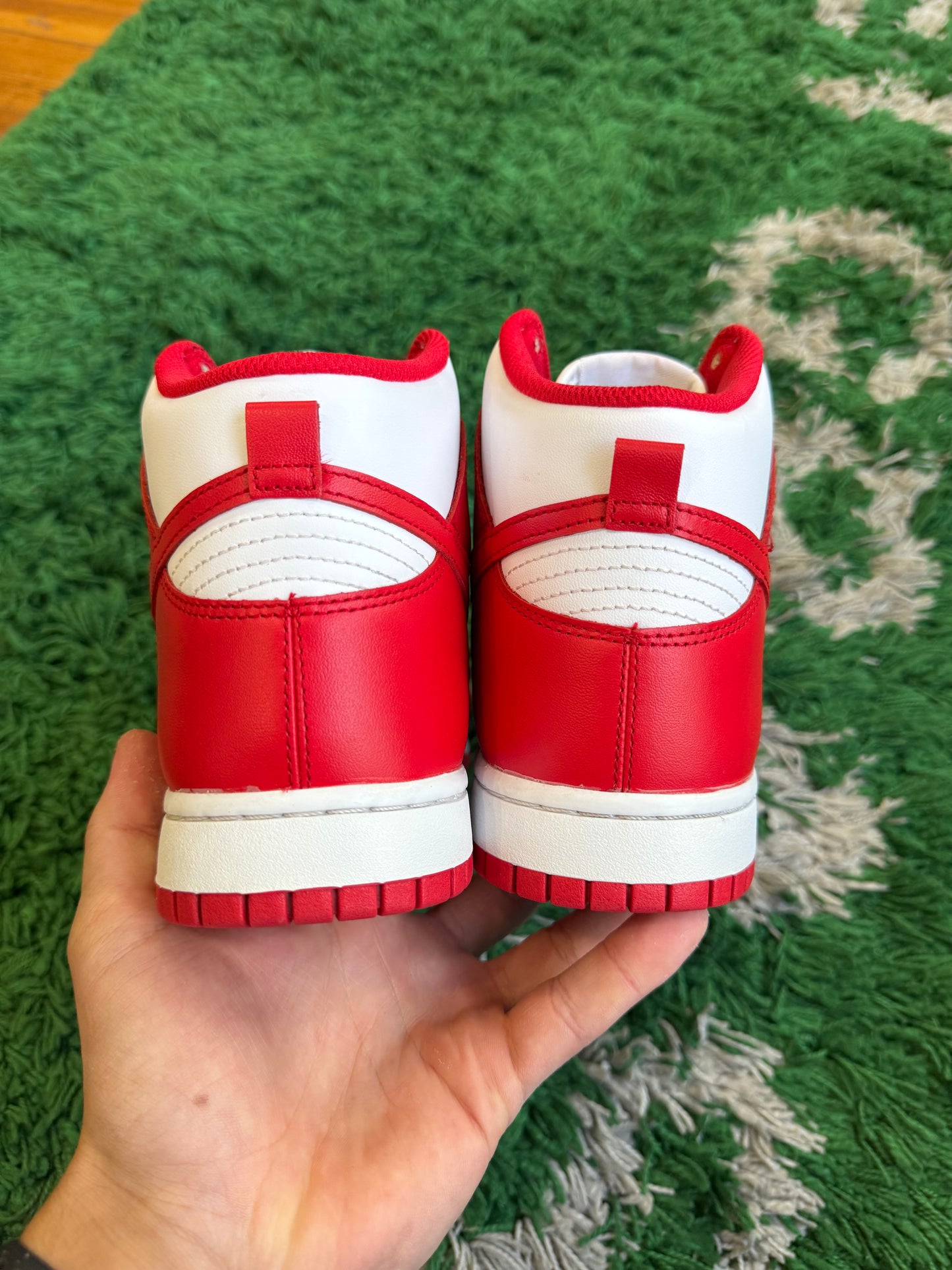 Nike Dunk High “Championship Red”
