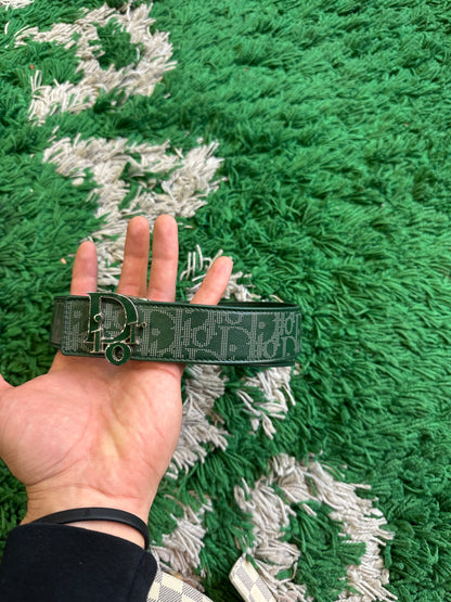 Dior Belt “Green Logo”