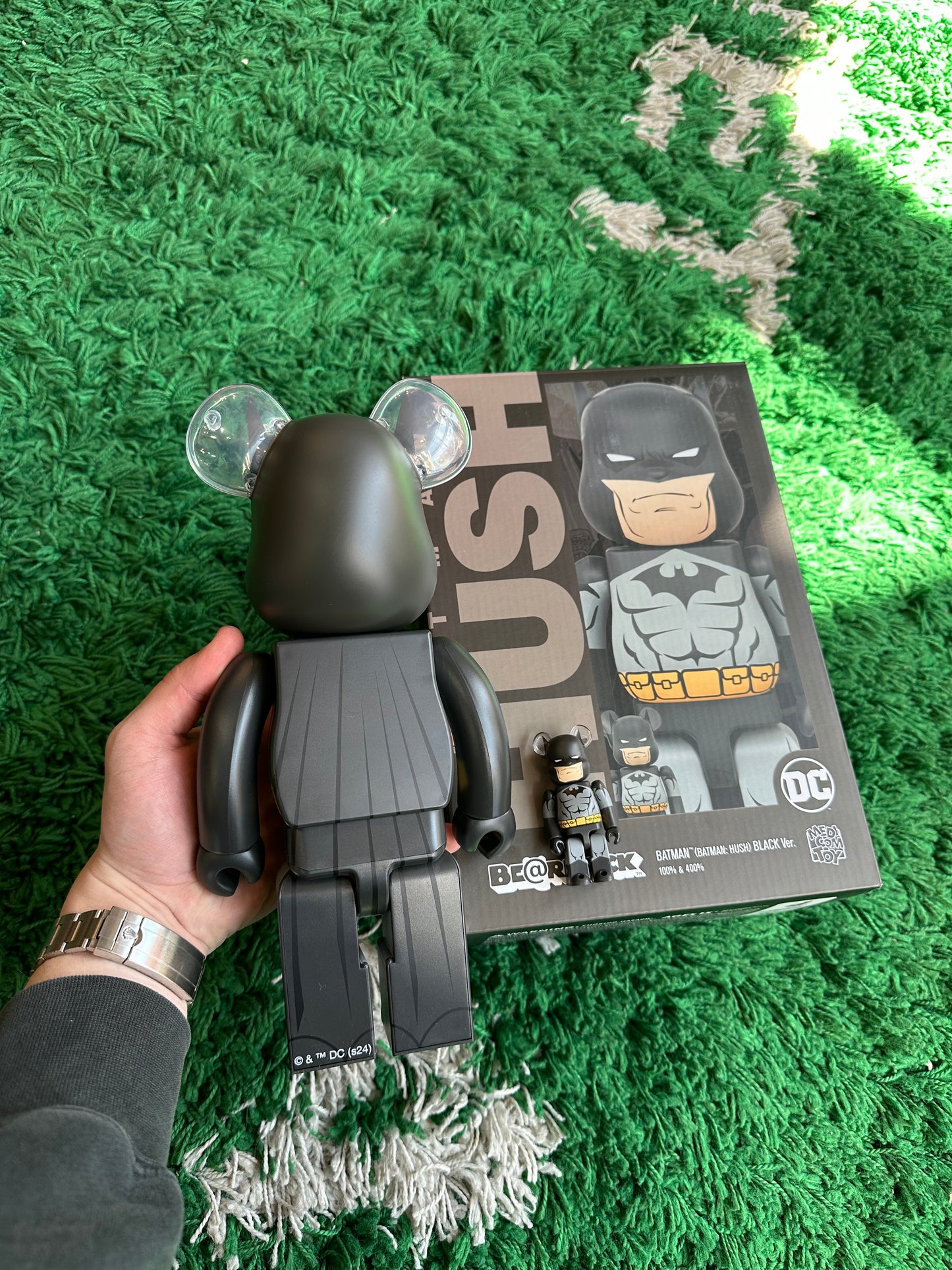 BearBrick 400% & 100% “Batman”