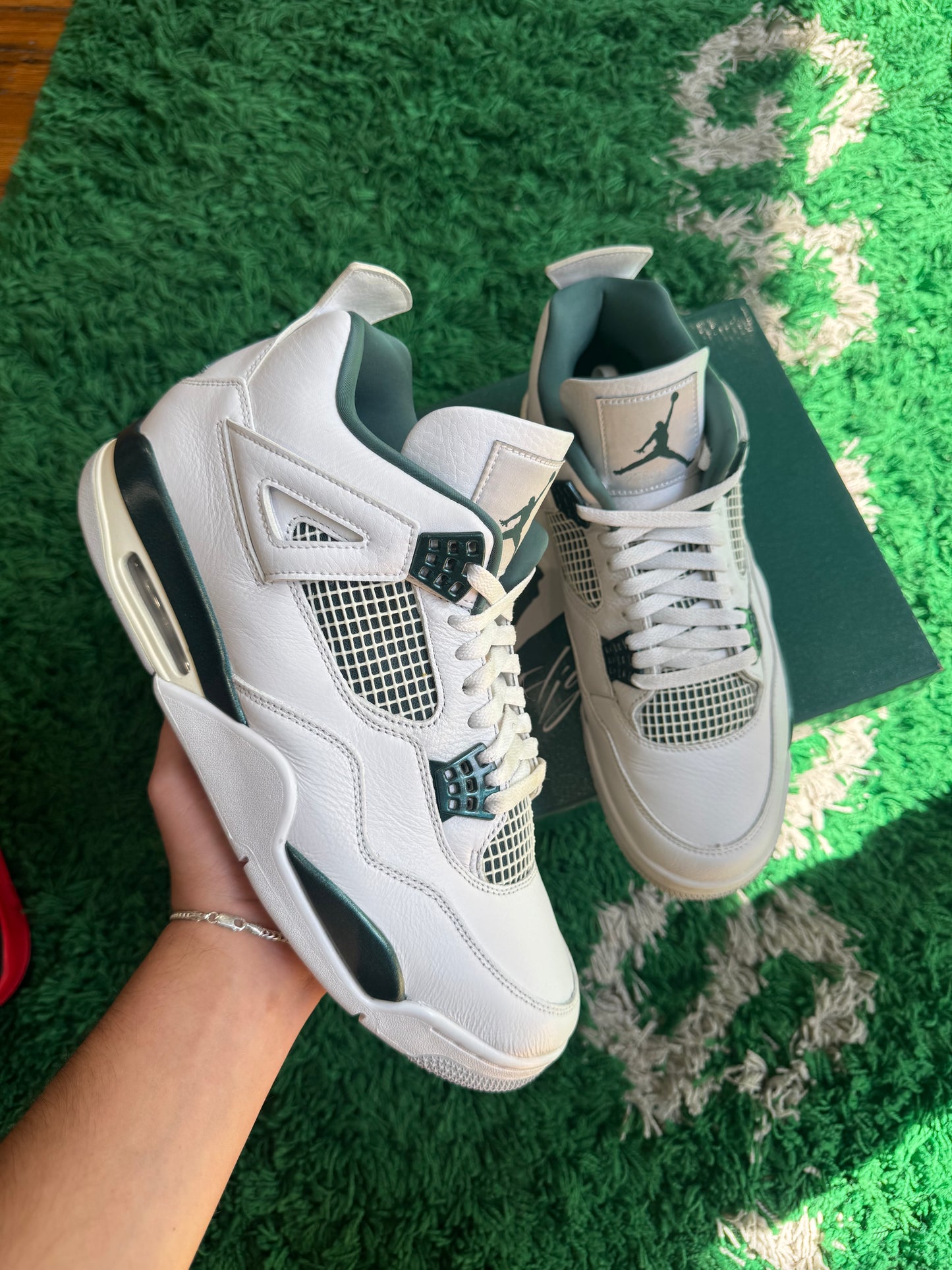 Jordan 4 Oxidized Green