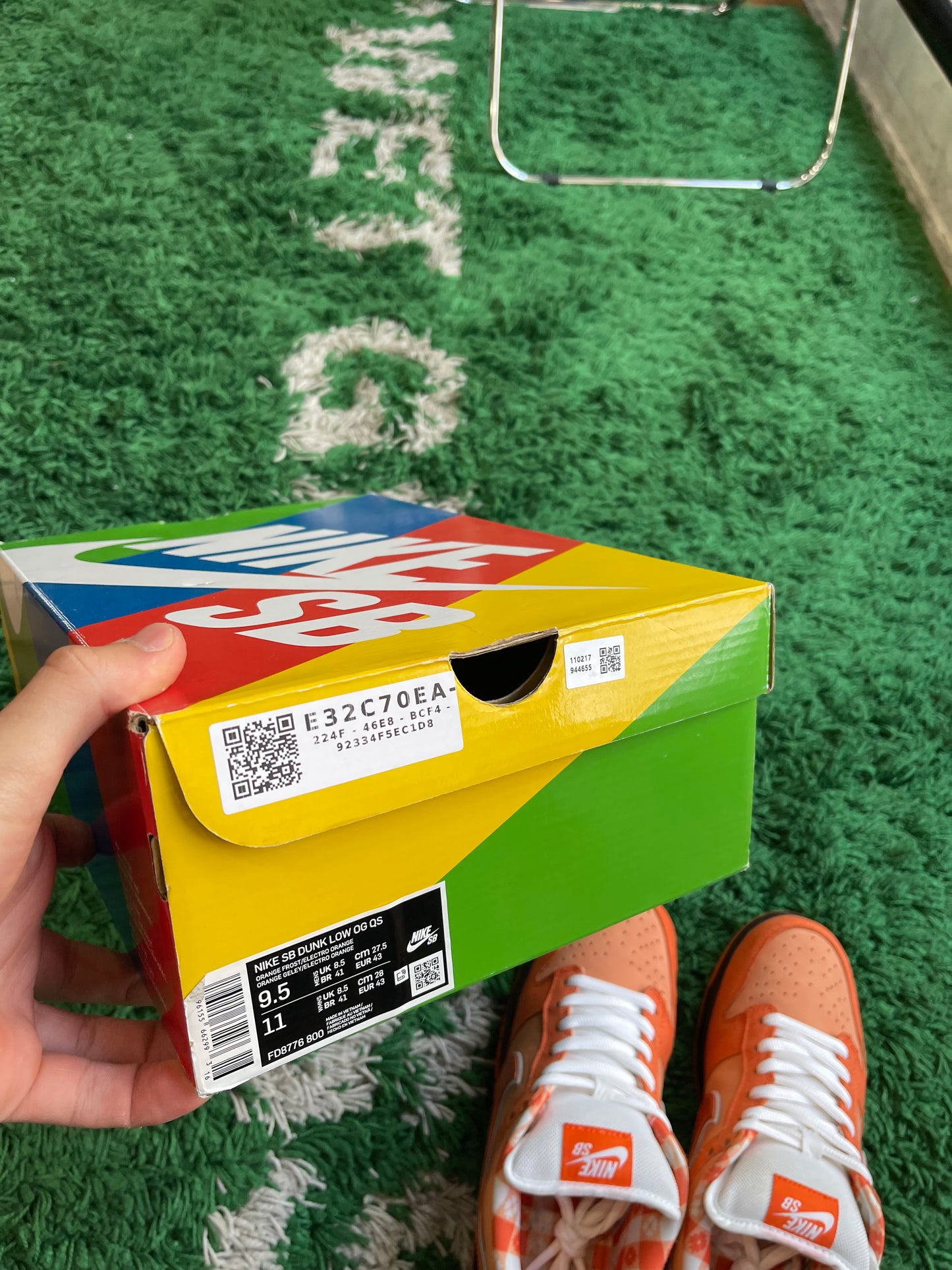 Nike Dunk Low SB “Orange Lobster”