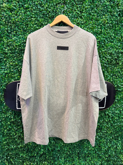 Essentials Tee Front Logo “Dark Grey”
