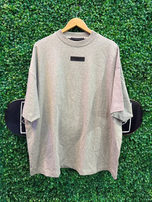 Essentials Tee Front Logo “Dark Grey”