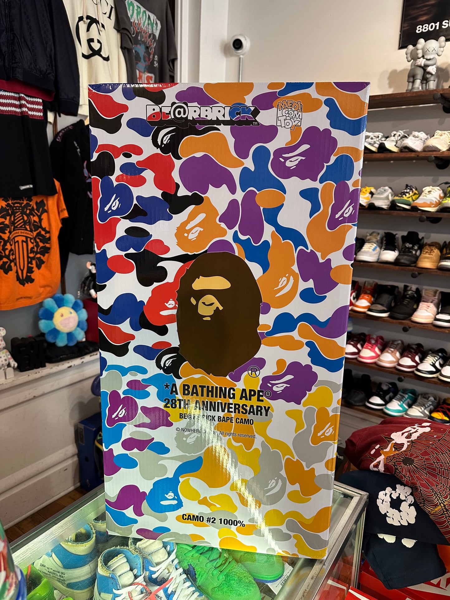 Bearbrick 1000% x BAPE 28th Anniversary #2