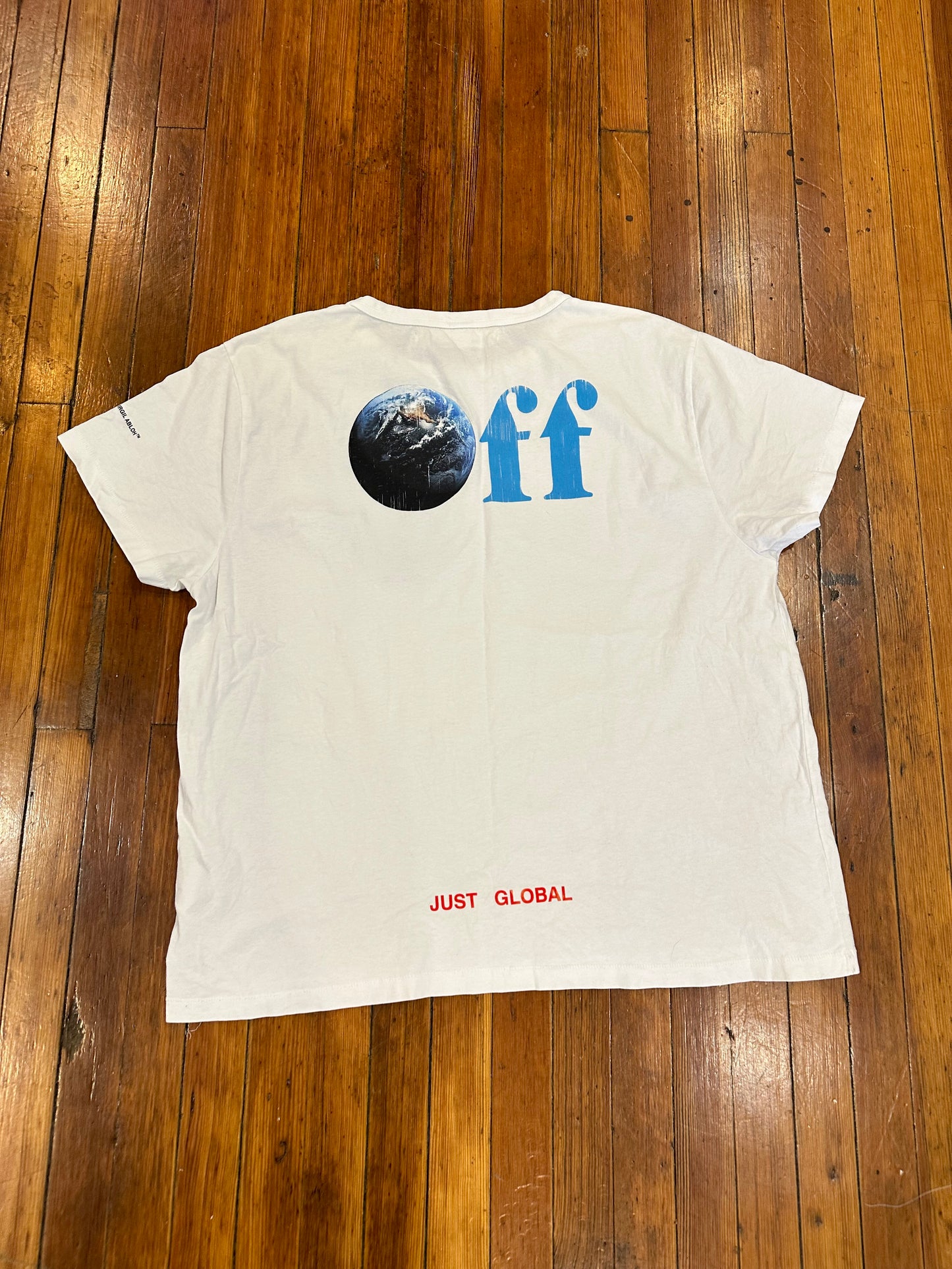 Off-White x Kith Tee “Global”