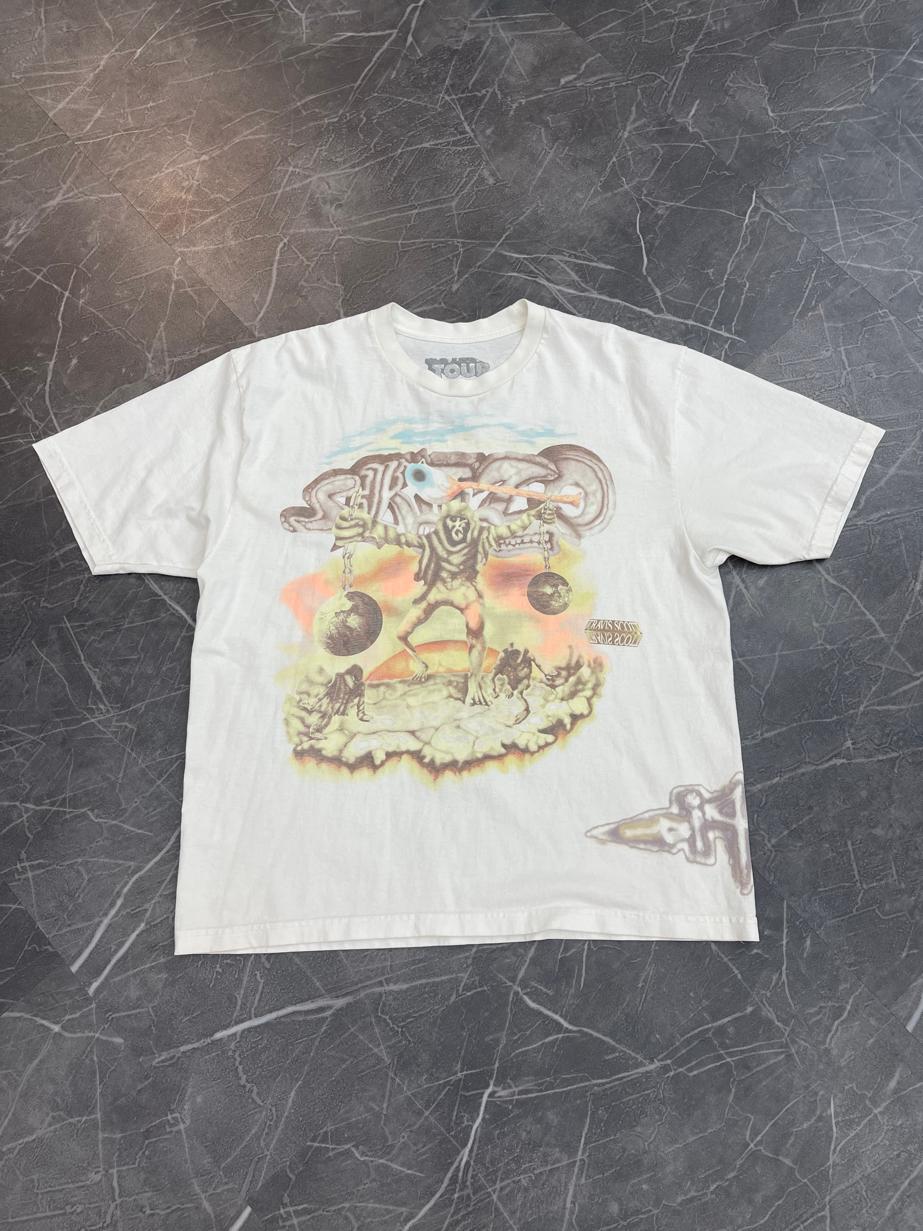 Travis Scott Utopia Tour Skitzo Circus Maximus Tee