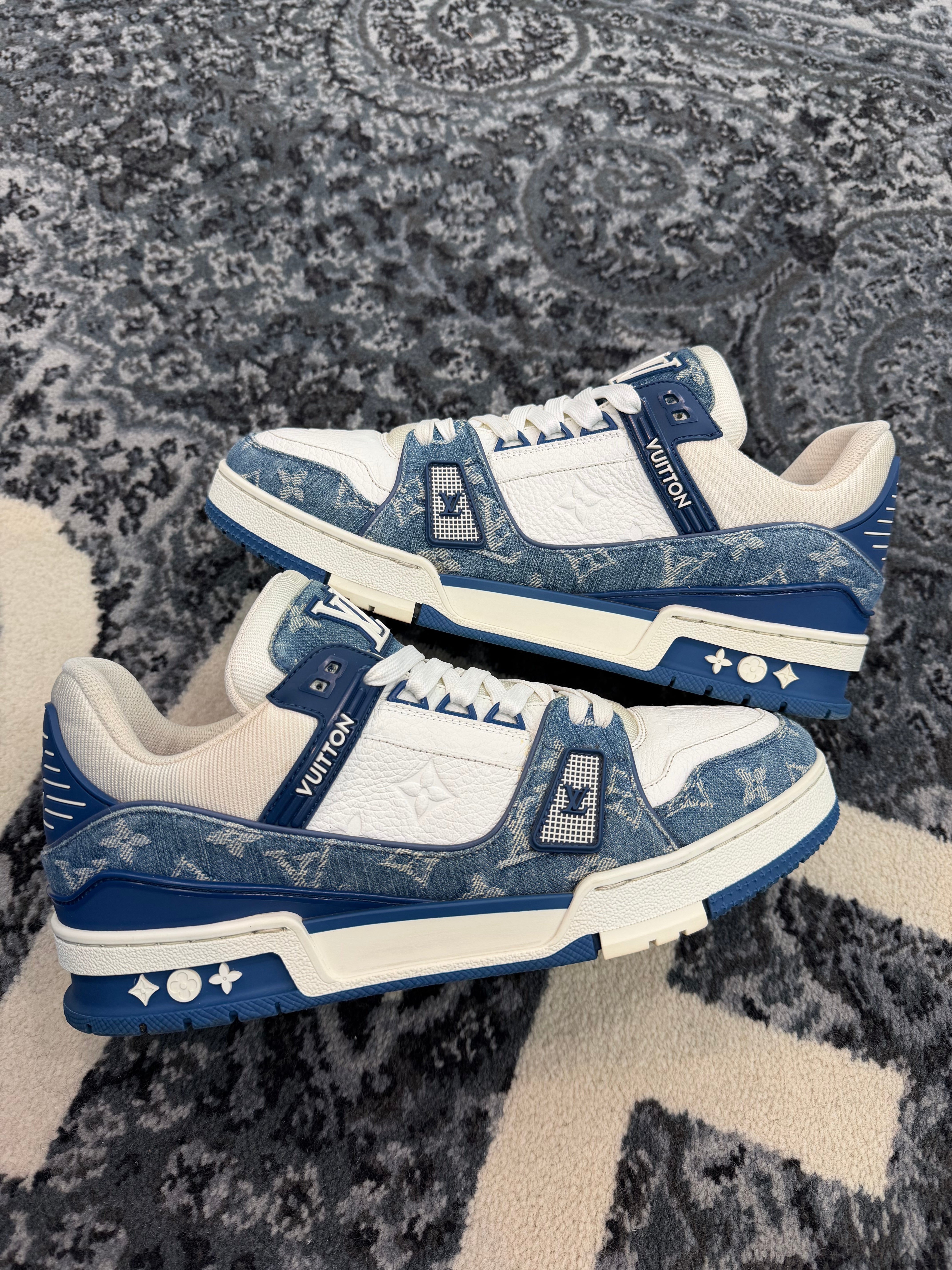 Louis Vuitton Trainer “Denim Blue”