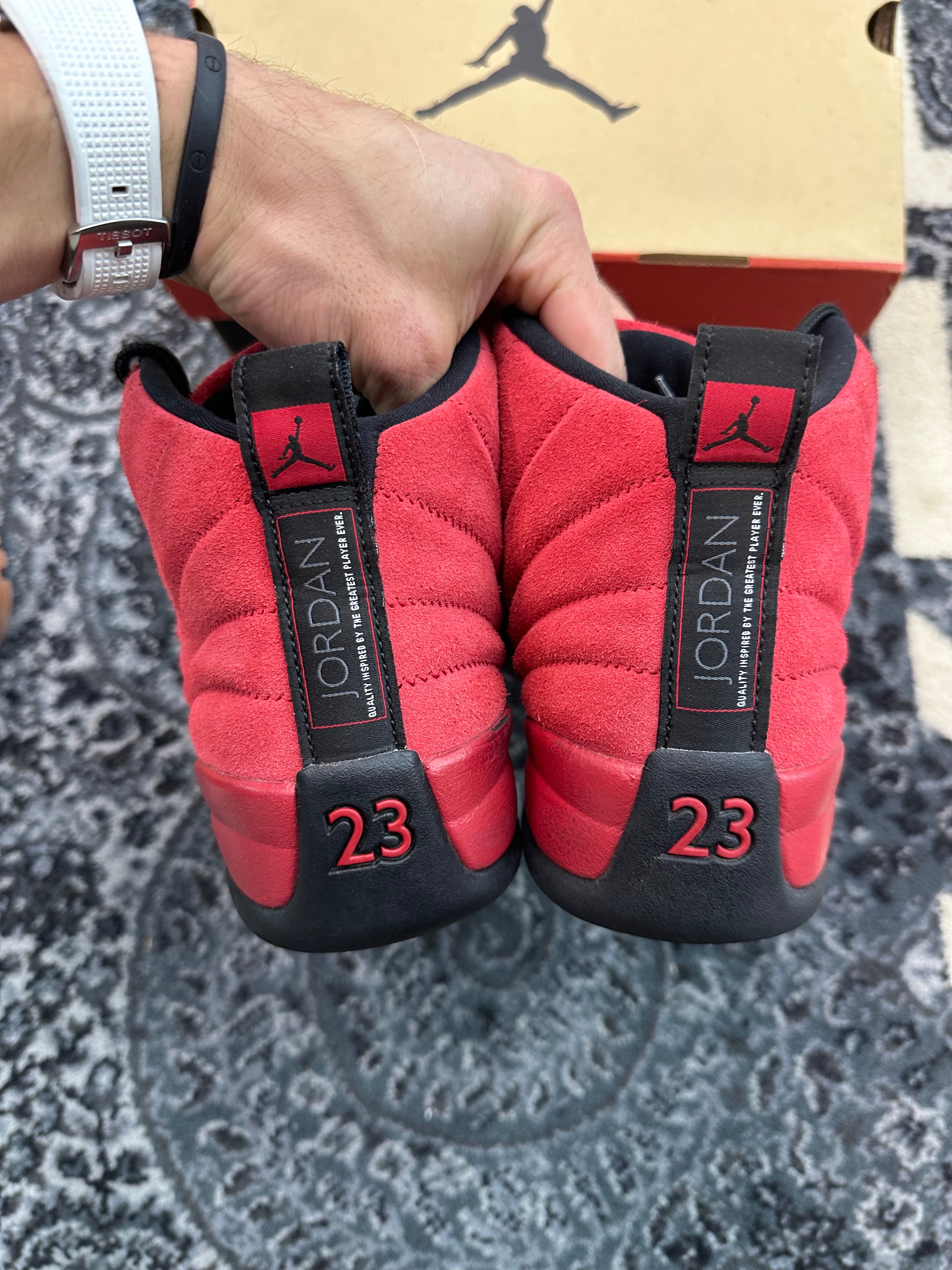 Jordan 12 “Reverse Flu Game”