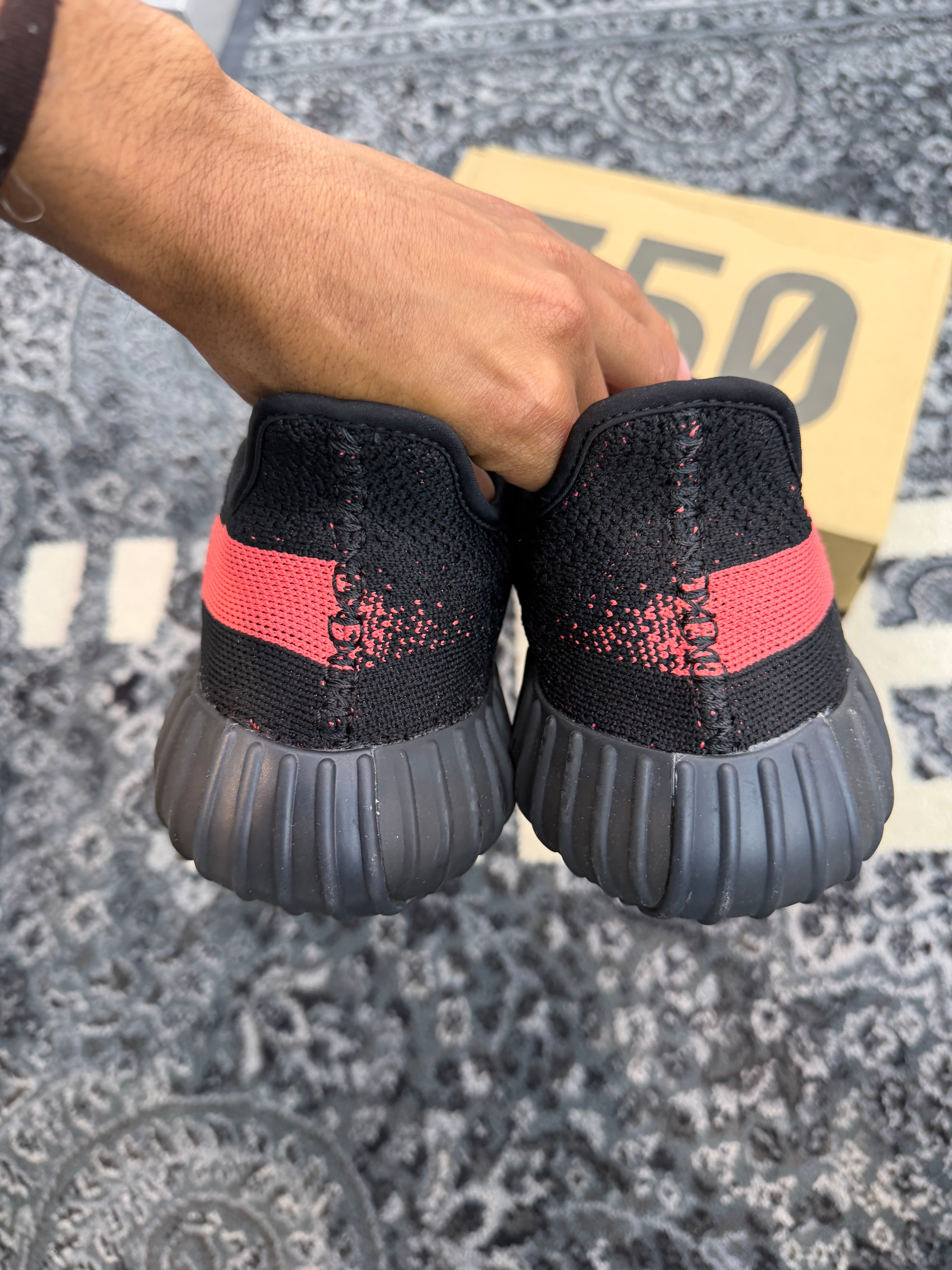 Yeezy 350 “Core Black Red”