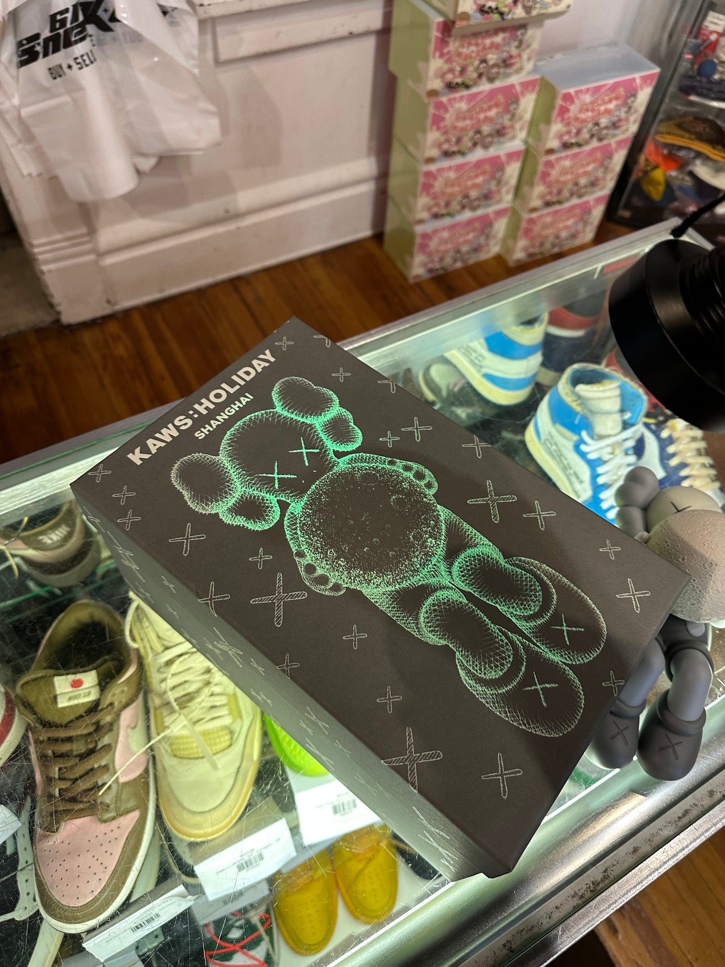 KAWS Holiday Shanghai Figure Grey
