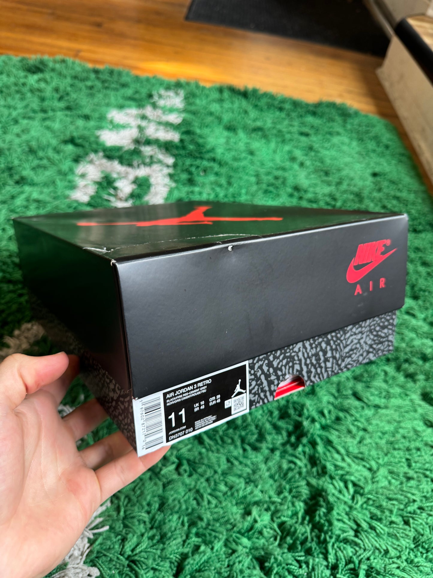 Jordan 3 “Black Cement”