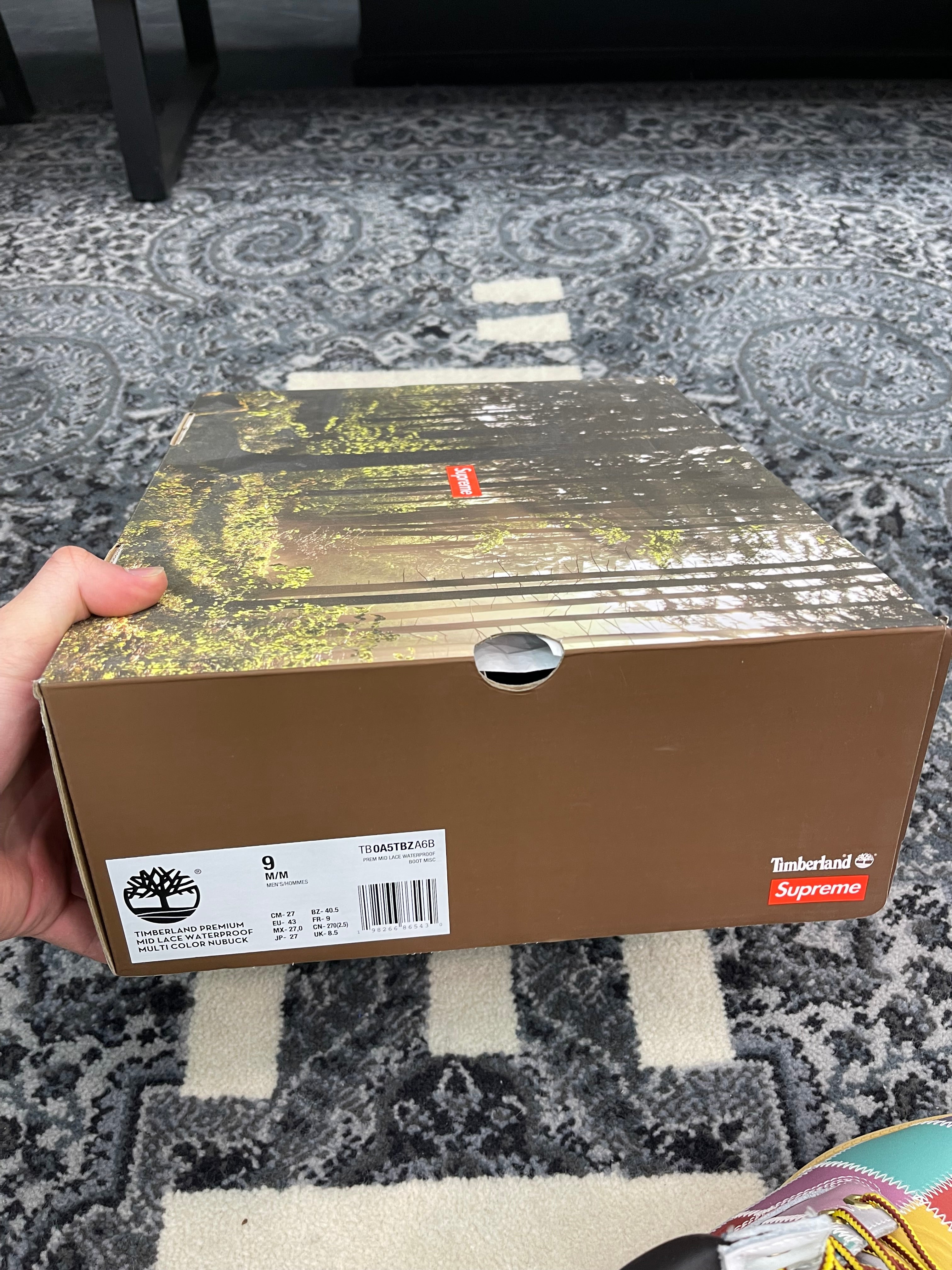 Timberland x Supreme 6” Premium Waterproof Boot “Multi-Color”