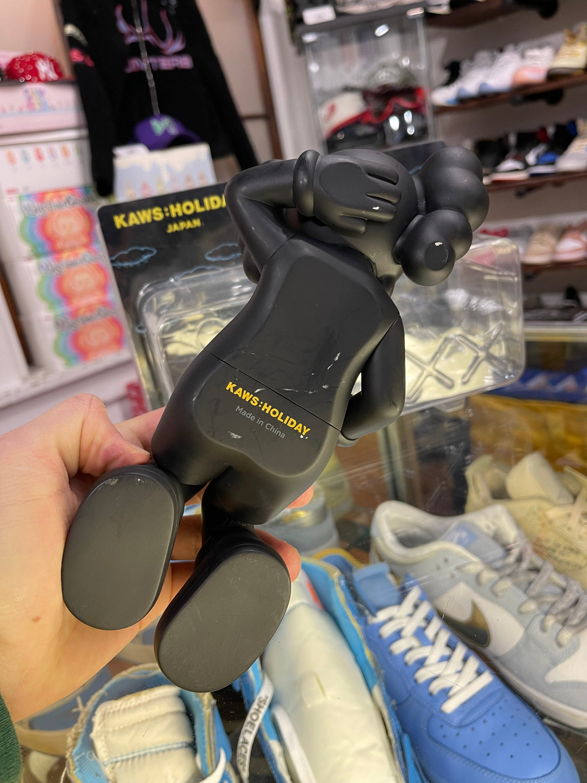 Kaws Holiday Japan Vinyl Figure “Black” (Size OS) - Image 3