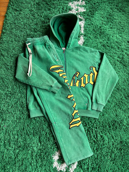 Godspeed Sweatsuit “Green/Yellow”
