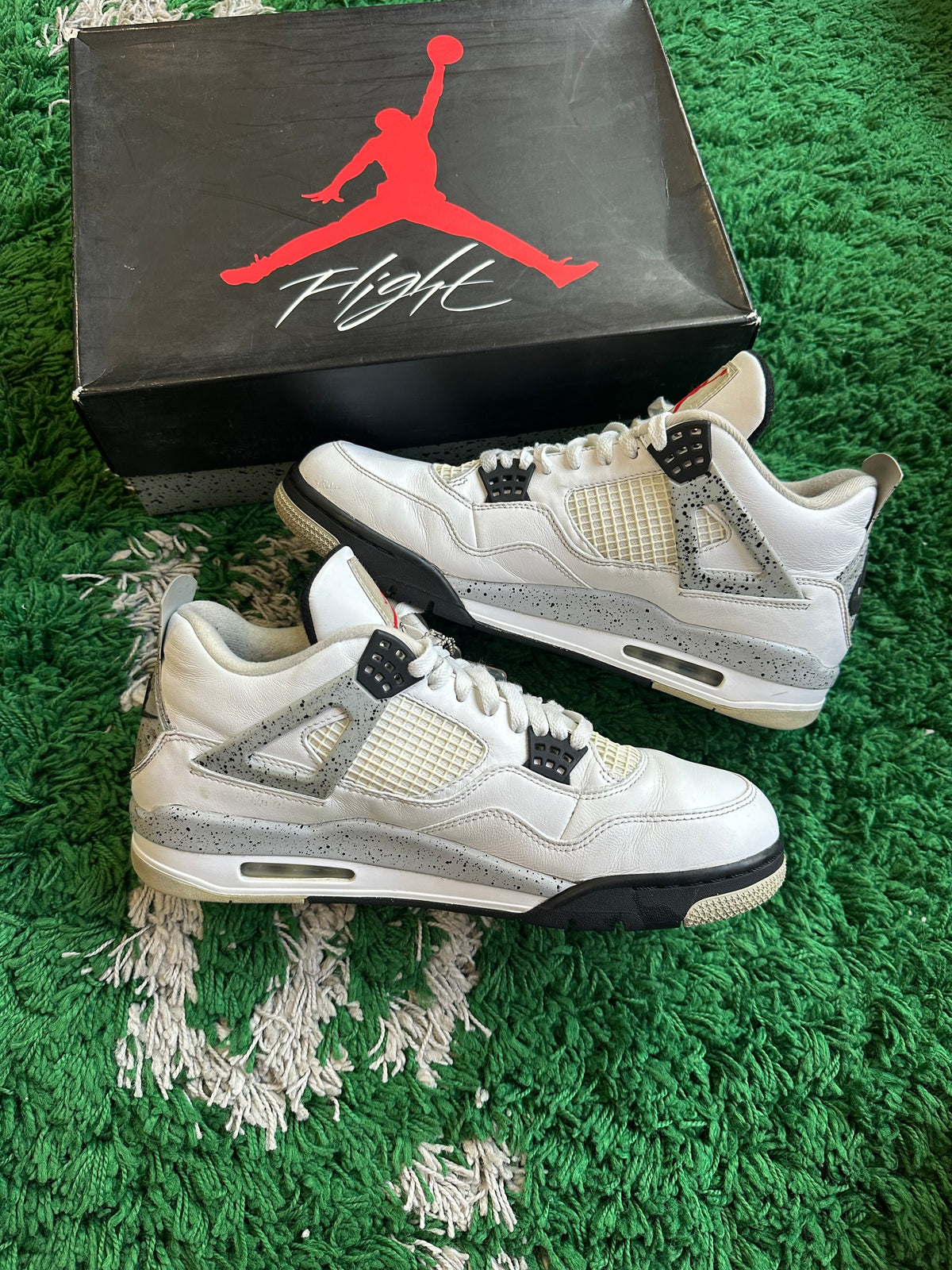 Jordan 4 “White Cement 2016” (Size 12) - Image 2