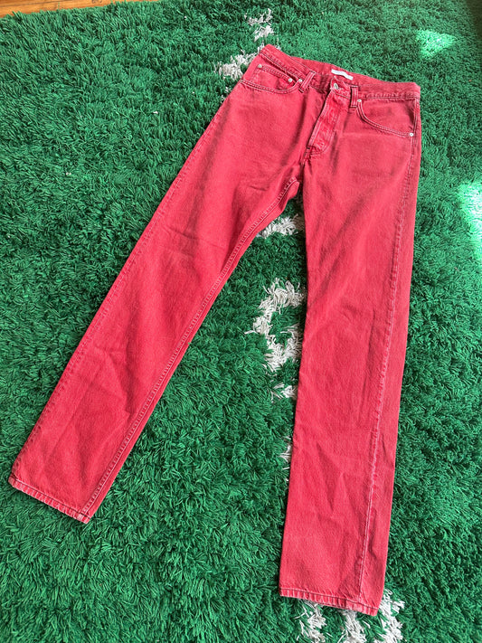 Helmut Lang Oxidized Red Stone Jeans (33)