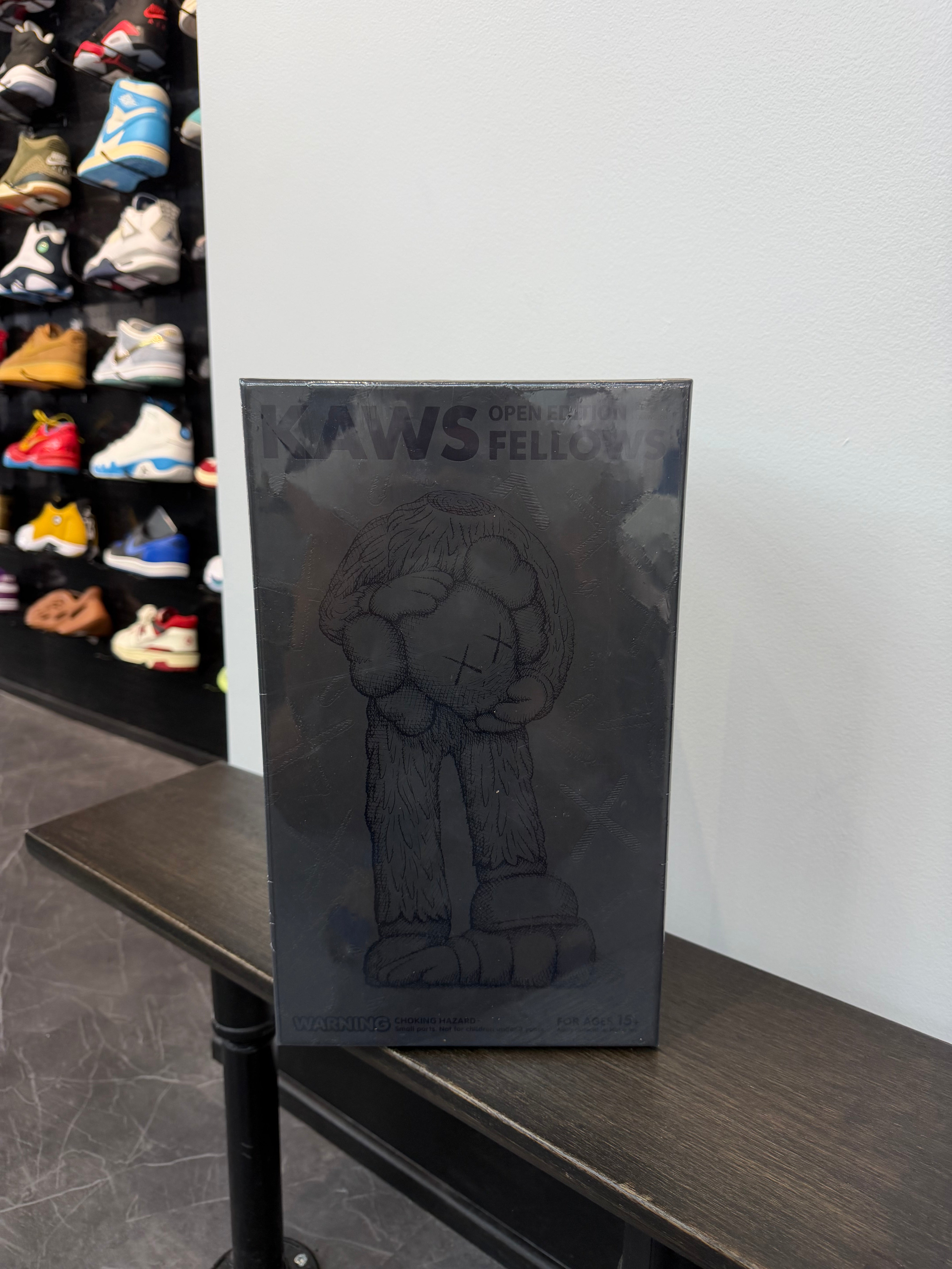 Kaws Open Edition “Fellows Black”