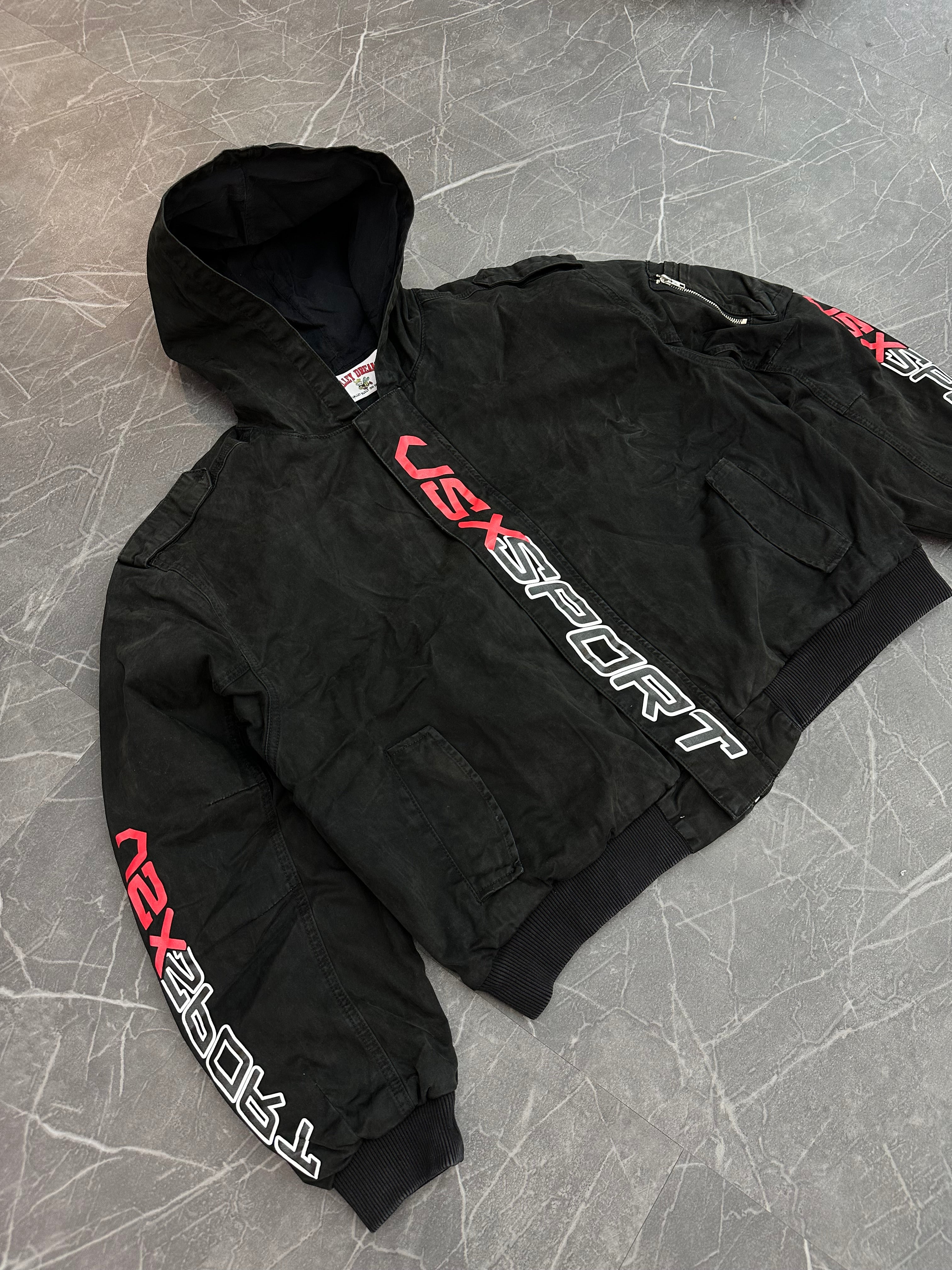Vale Forever Black VSX Hooded Bomber
