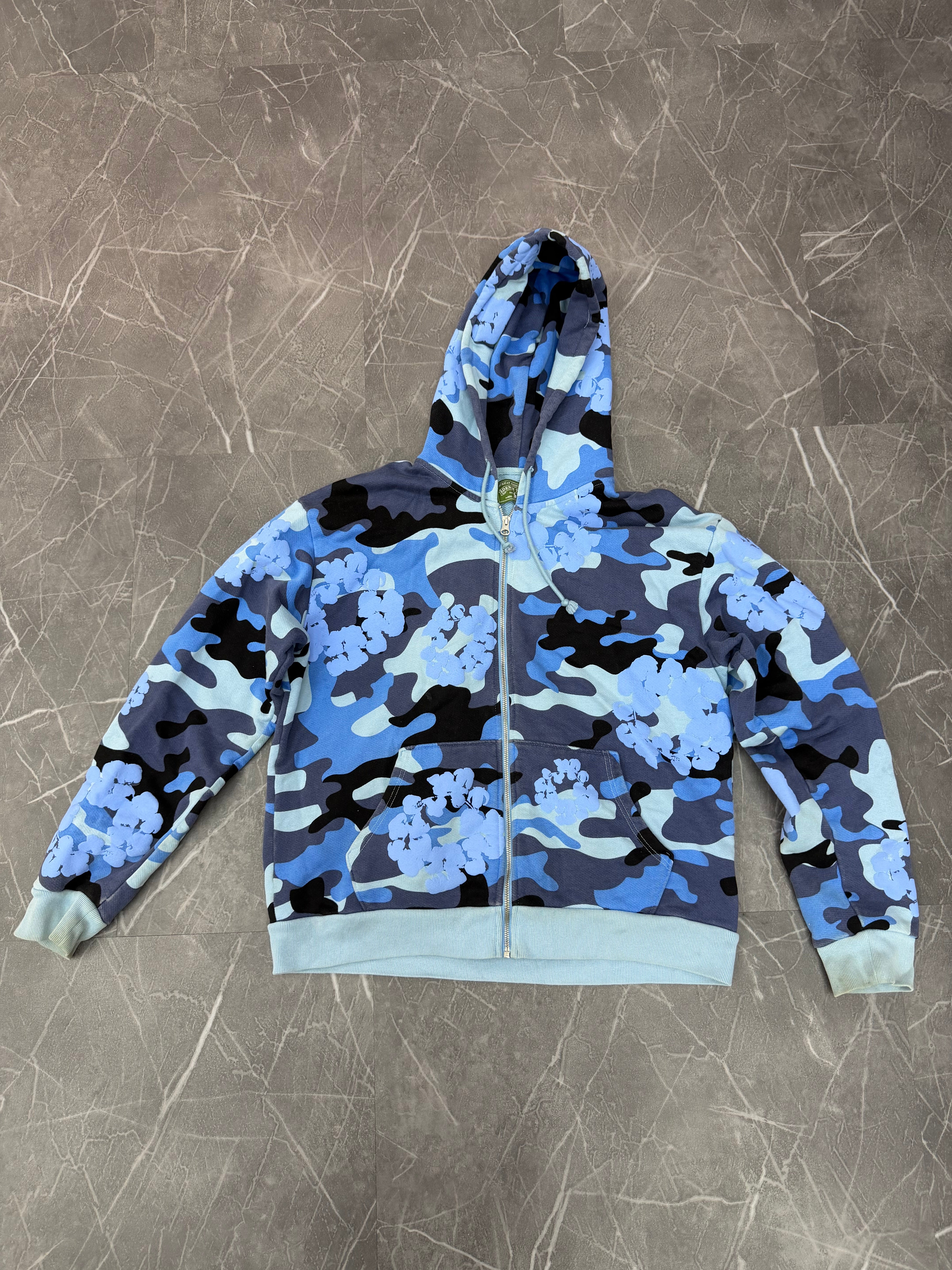 Denim Tears Zip Up “Blue”