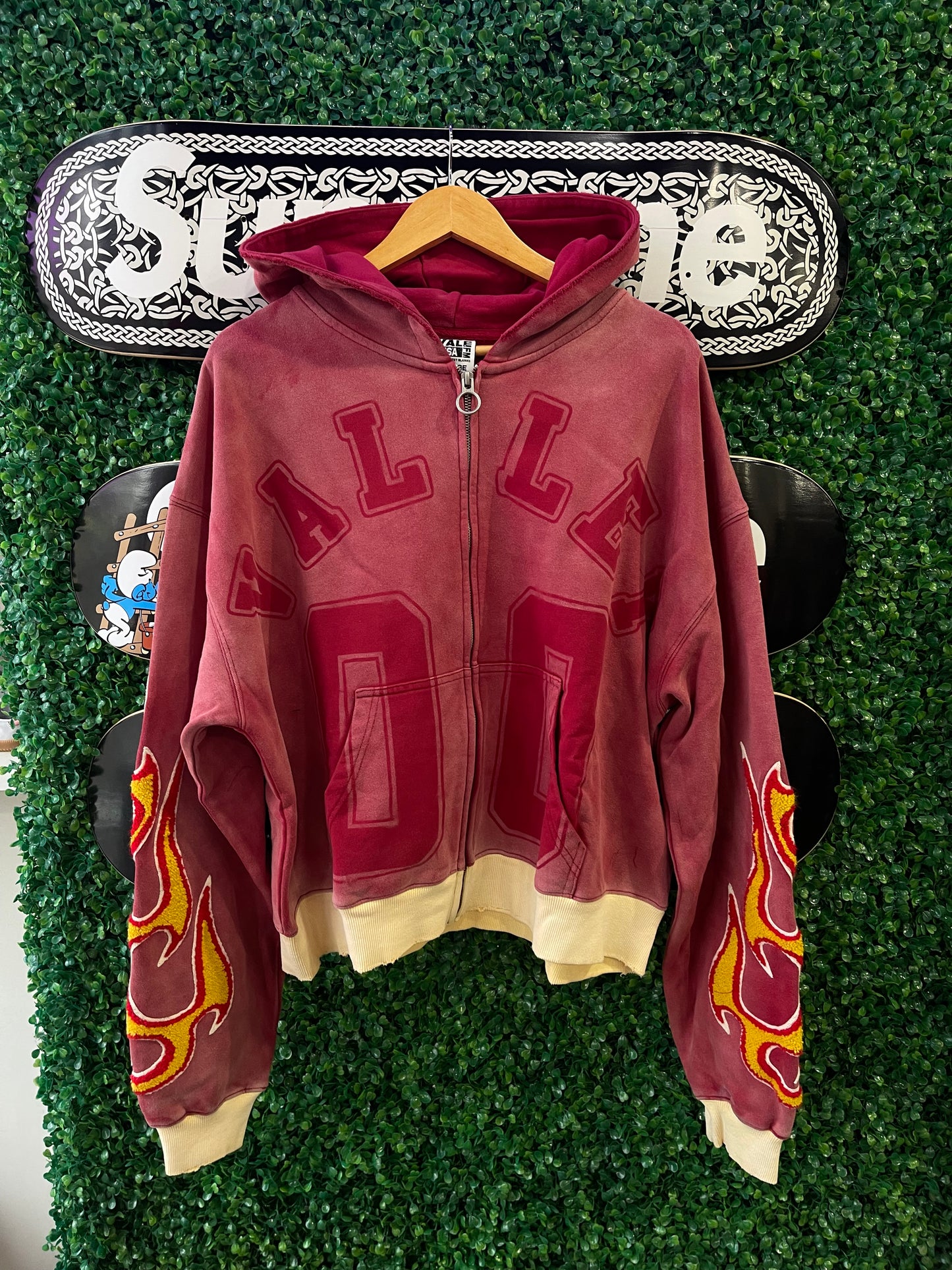 Vale Forever Chimera Zip Up “Red”