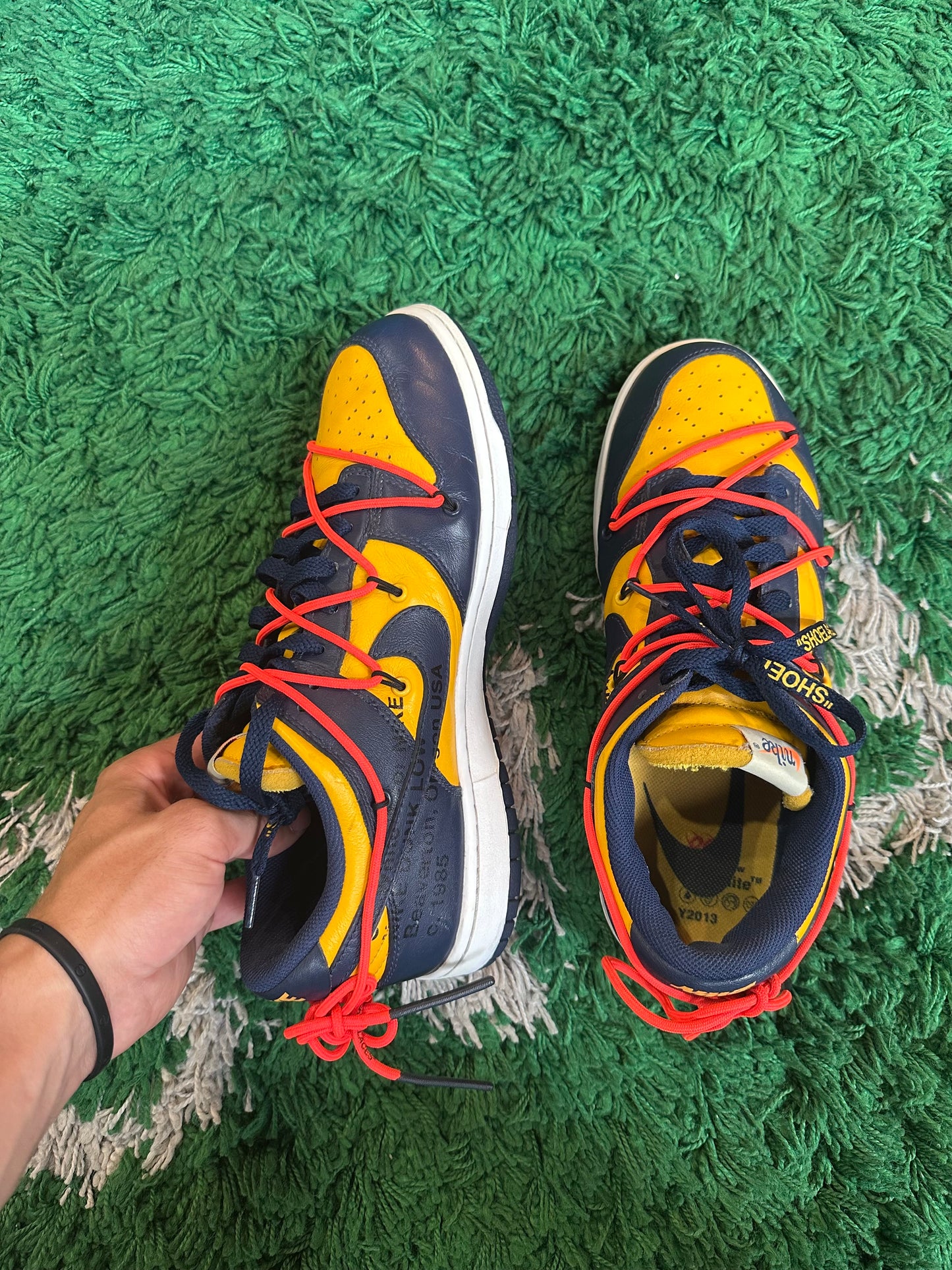 Nike Off White Dunk Low “Michigan”