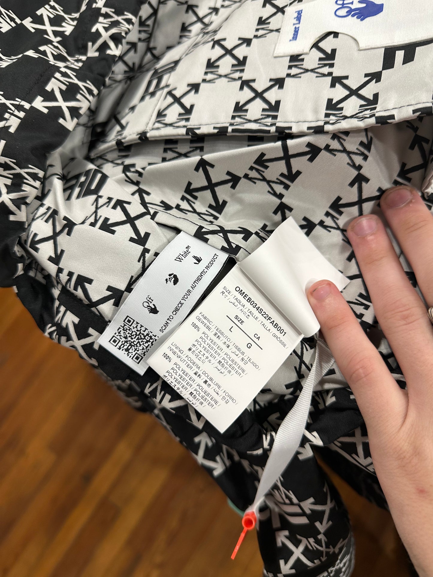 Off-White Monogram All Over Jacket + Pants