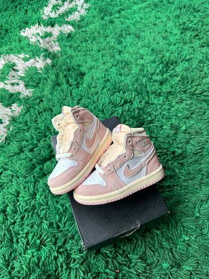 Jordan 1 High Washed Pink Toddler