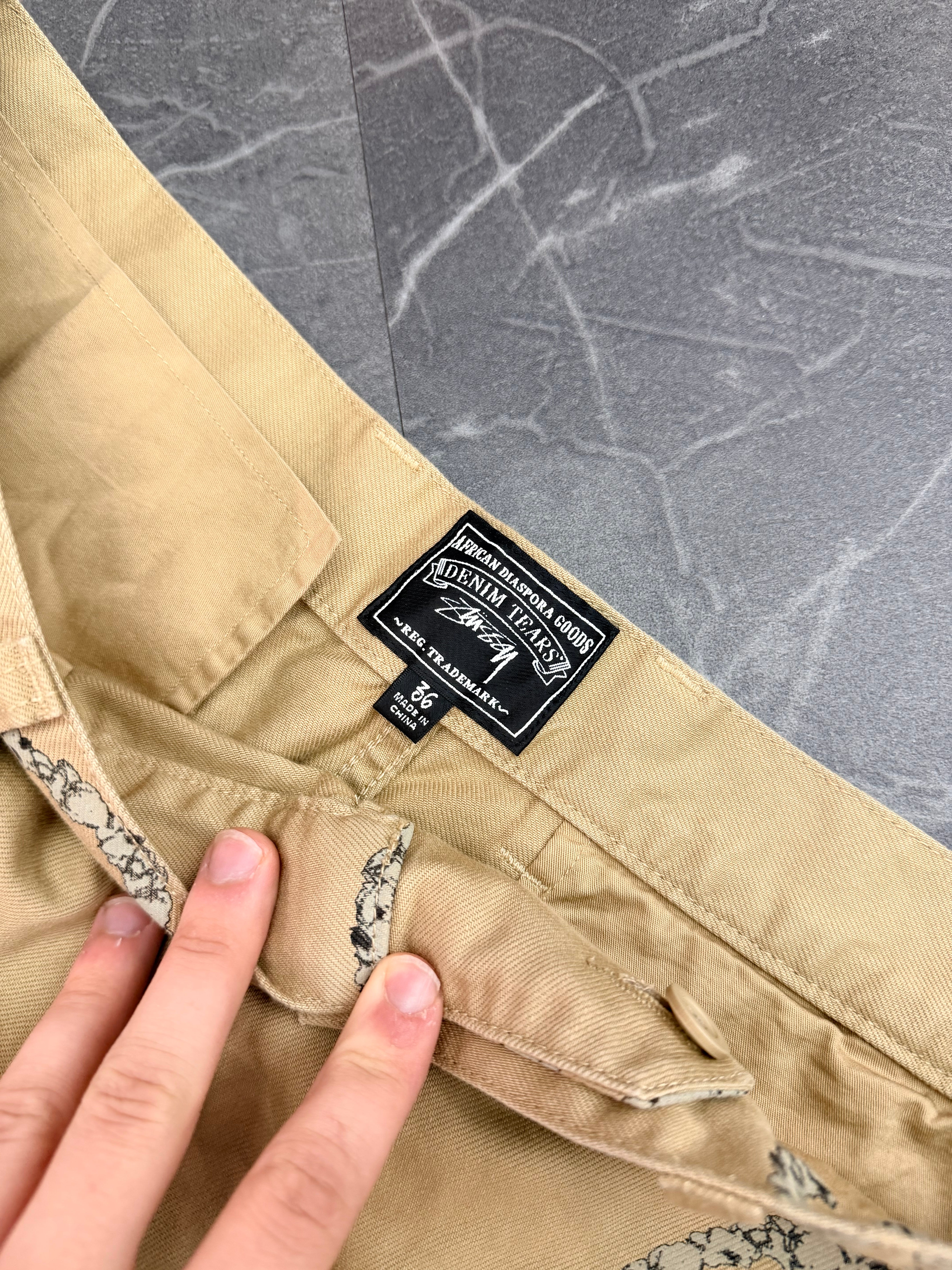 Stussy Denim Tears Wreath Chino Pants (36)