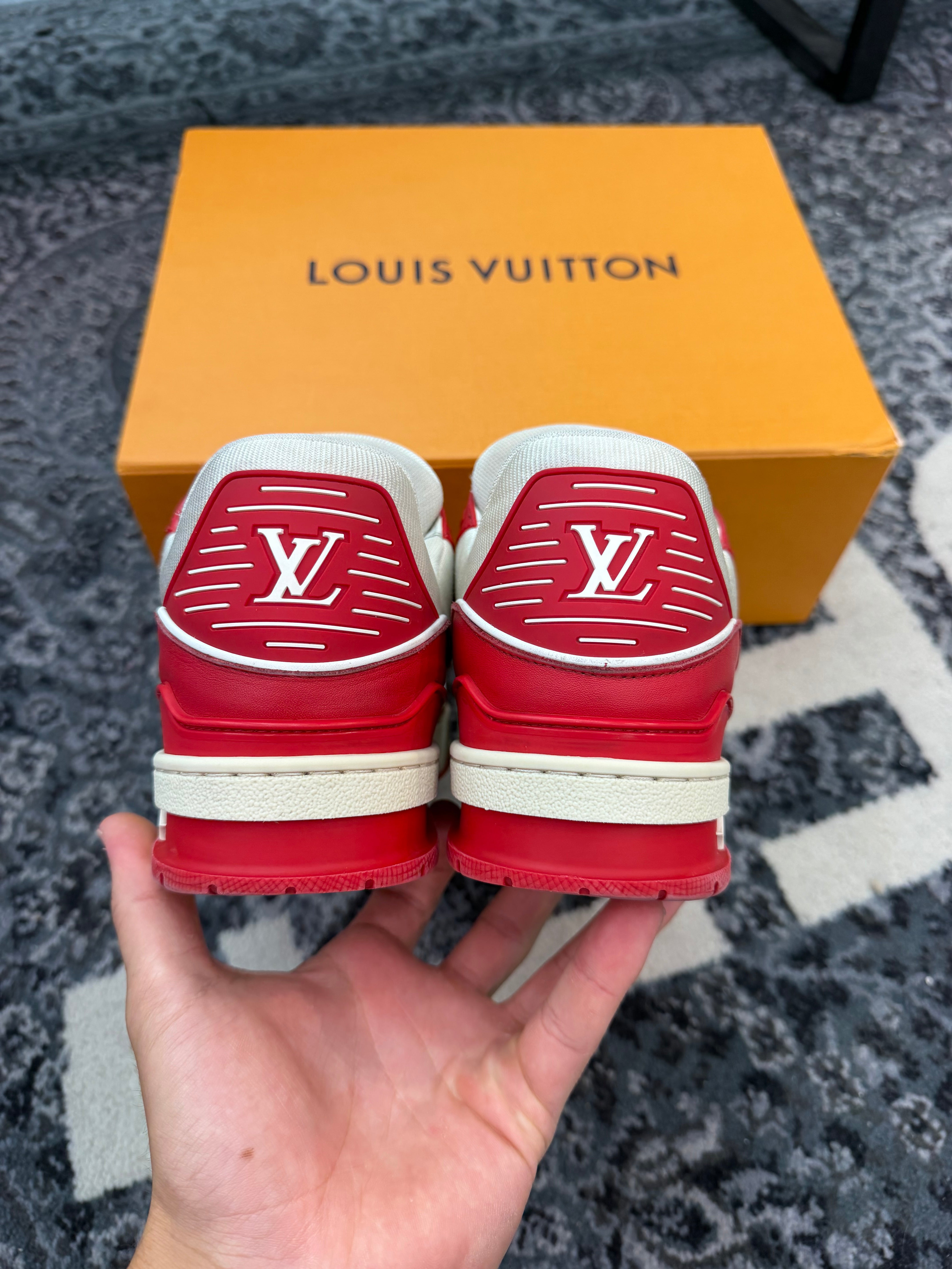 Louis Vuitton Trainer Low “Red White”