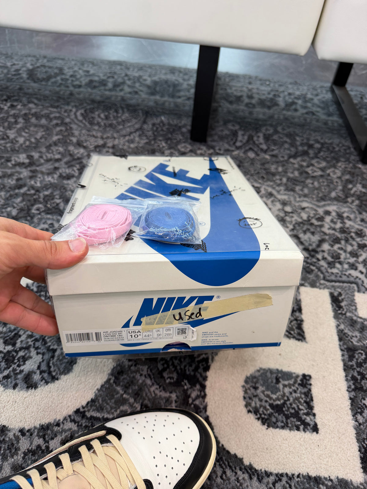 Jordan 1 Low x Travis Scott “Fragment”