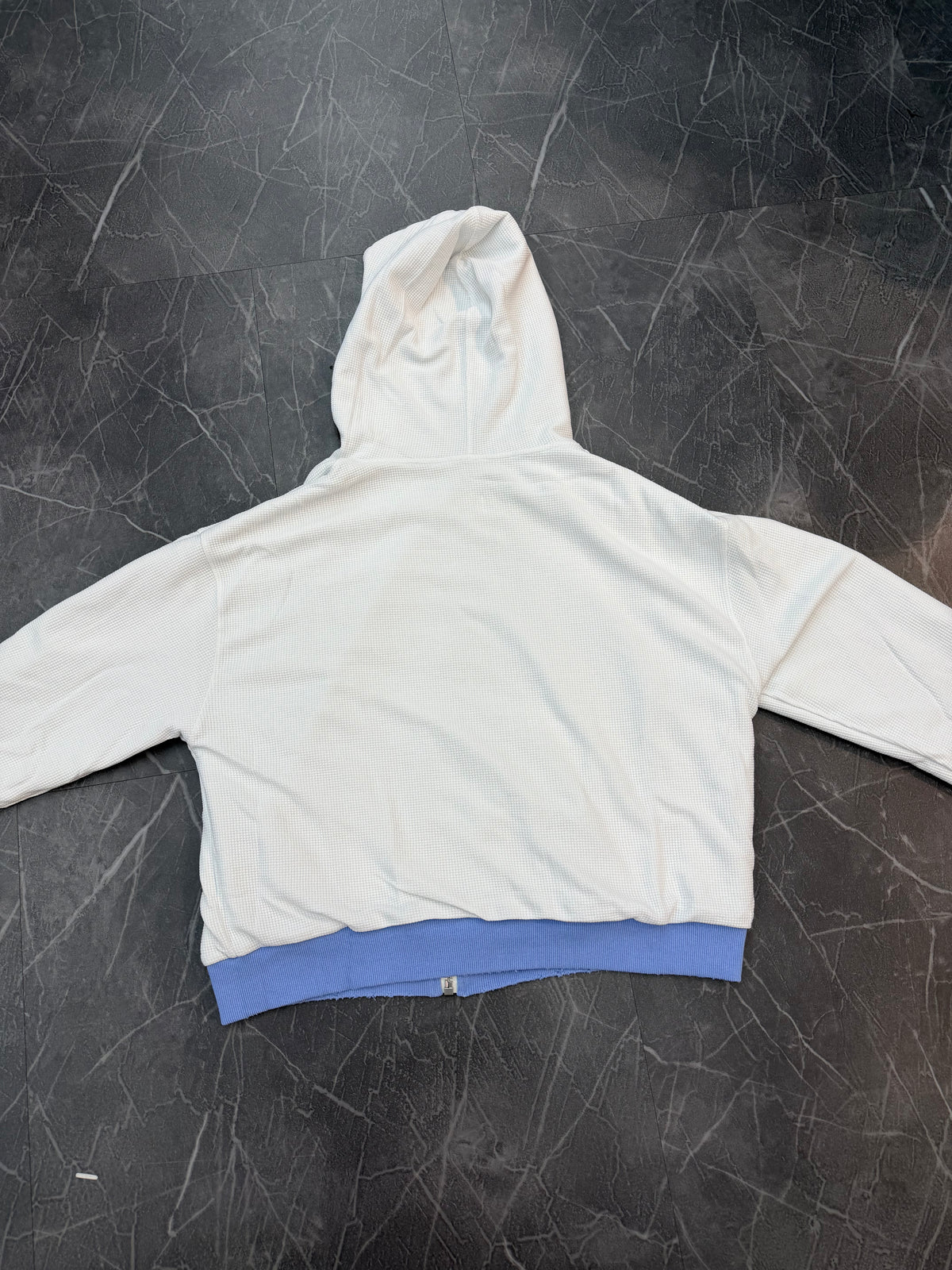 Vale Forever Reverso Thermal Zip Hoodie Blue