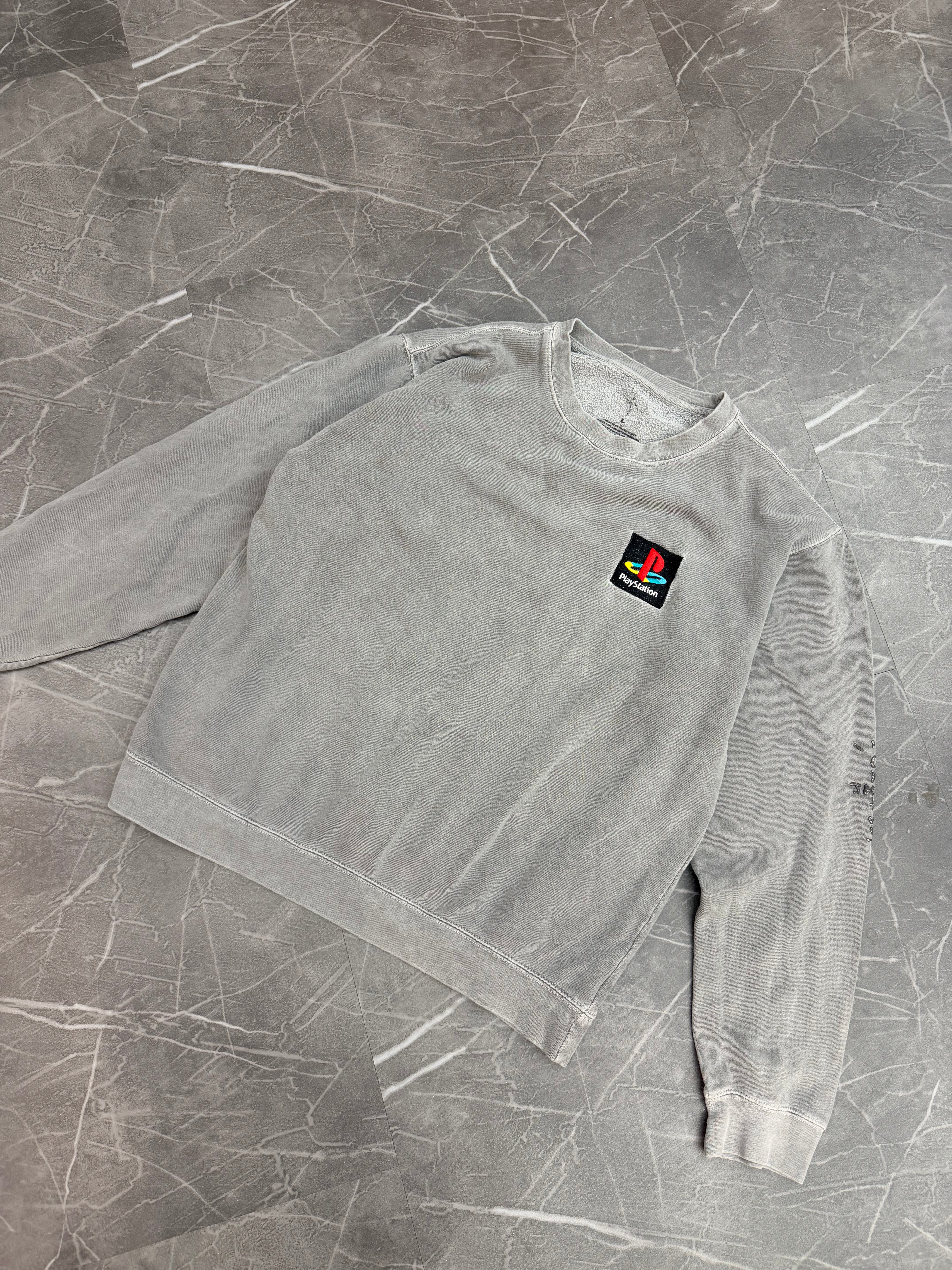Travis Scott PlayStation Crewneck Charcoal