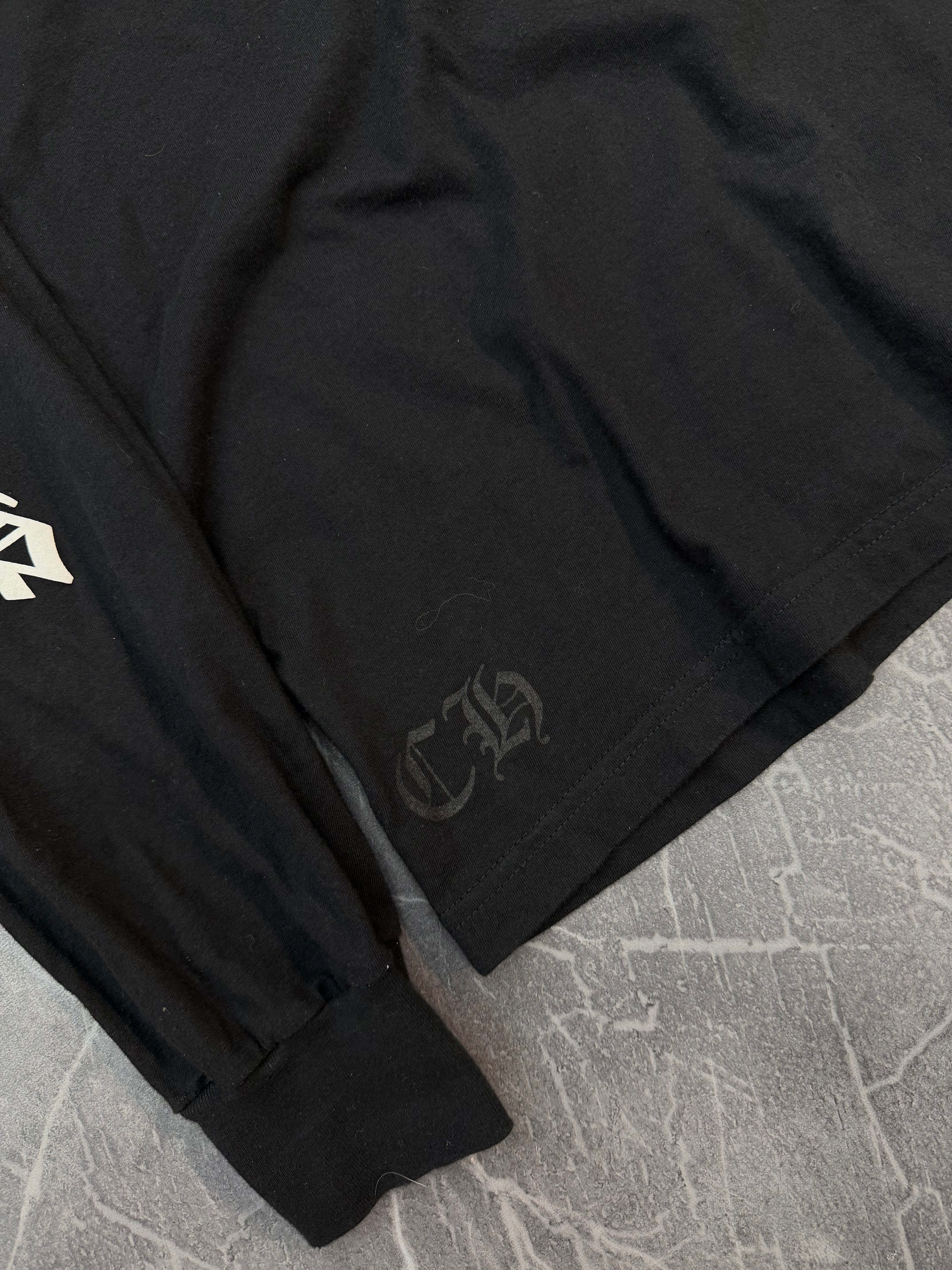 Chrome Hearts Neck Logo Long Sleeve Black